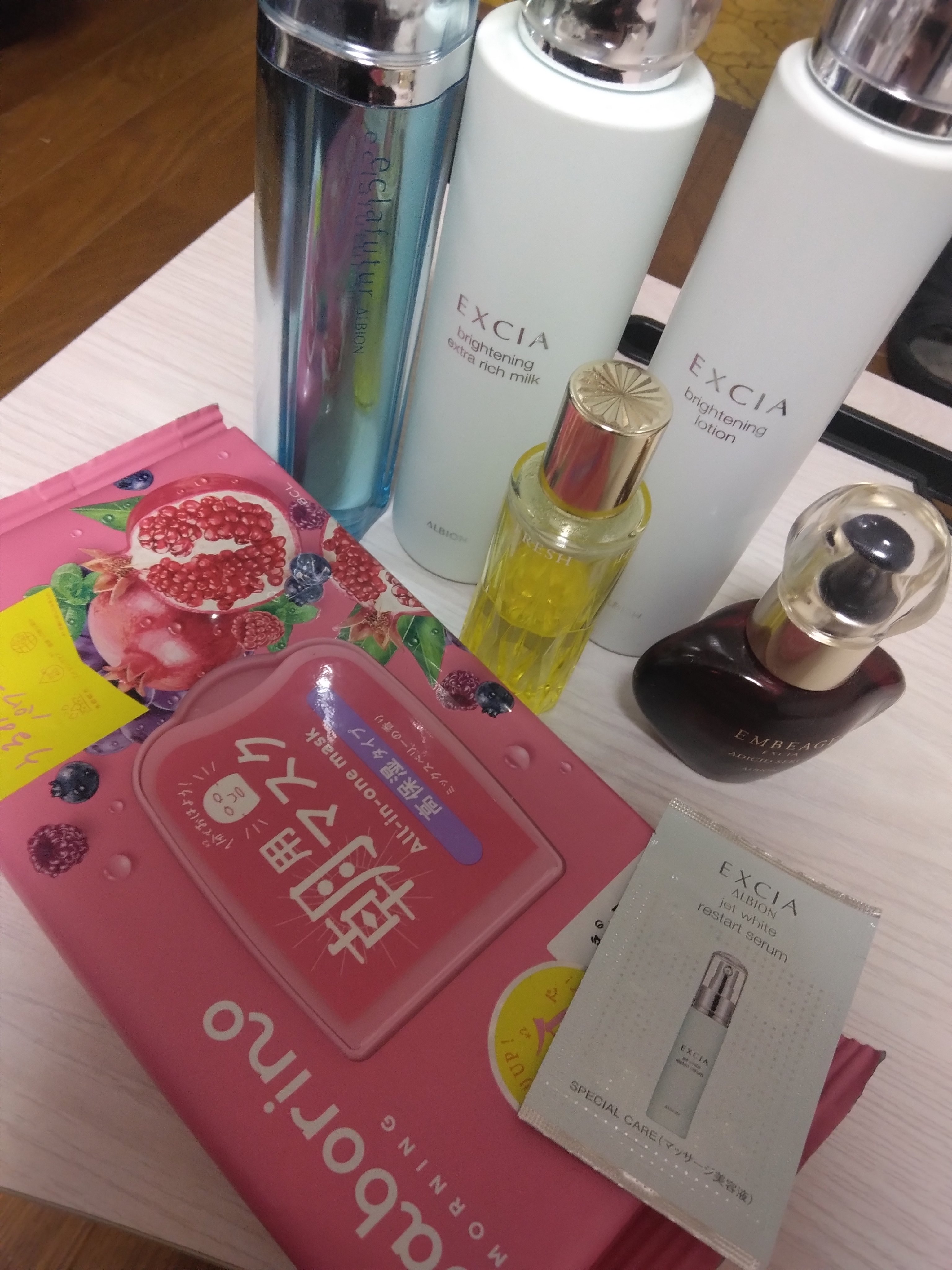 エクシア ジェットホワイト リスタートセラム/ALBION/美容液を使ったクチコミ（1枚目）