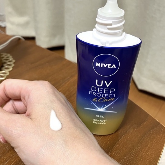 ニベアUV ディープ プロテクト＆ケア ジェル/ニベア/日焼け止めジェルを使ったクチコミ（2枚目）
