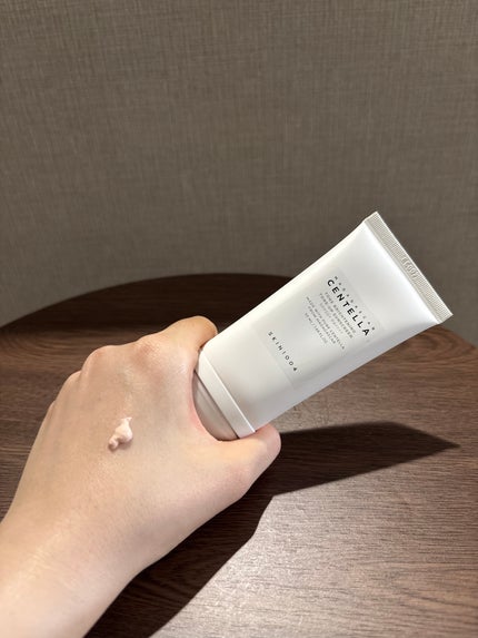 トーンブライトニング トーンアップサンスクリーン/SKIN1004/日焼け止めクリームを使ったクチコミ(3枚目)