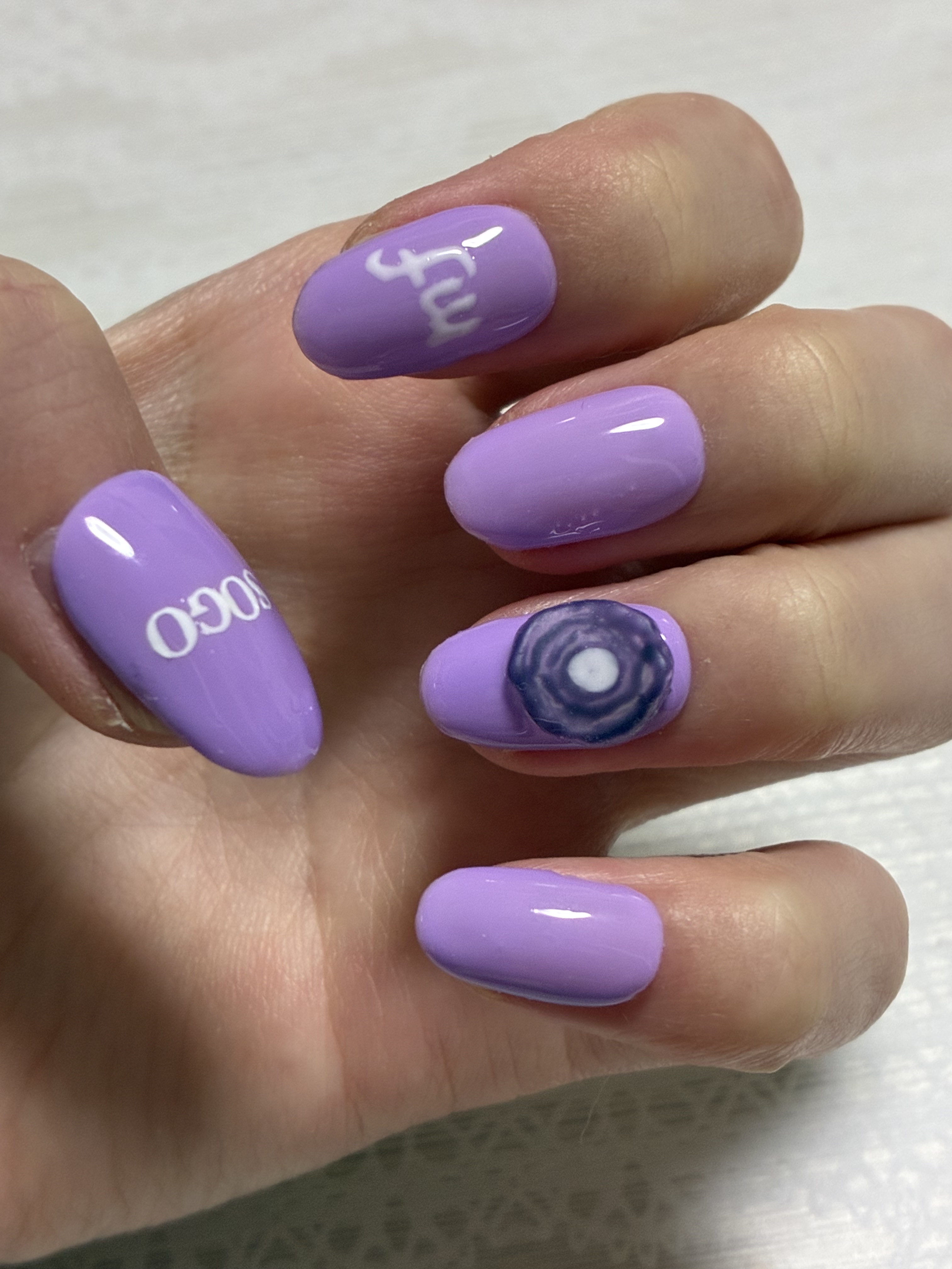 ジェルネイル（ライト対応）/セリア/ジェルネイルを使ったクチコミ（2枚目）