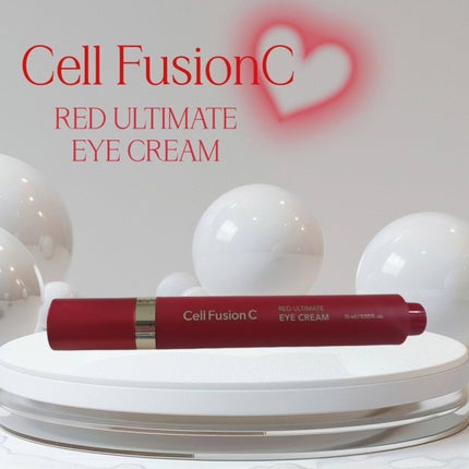 レッドアルティメットアイクリーム/Cell Fusion C(セルフュージョンシー)/アイケア・アイクリームを使ったクチコミ(1枚目)