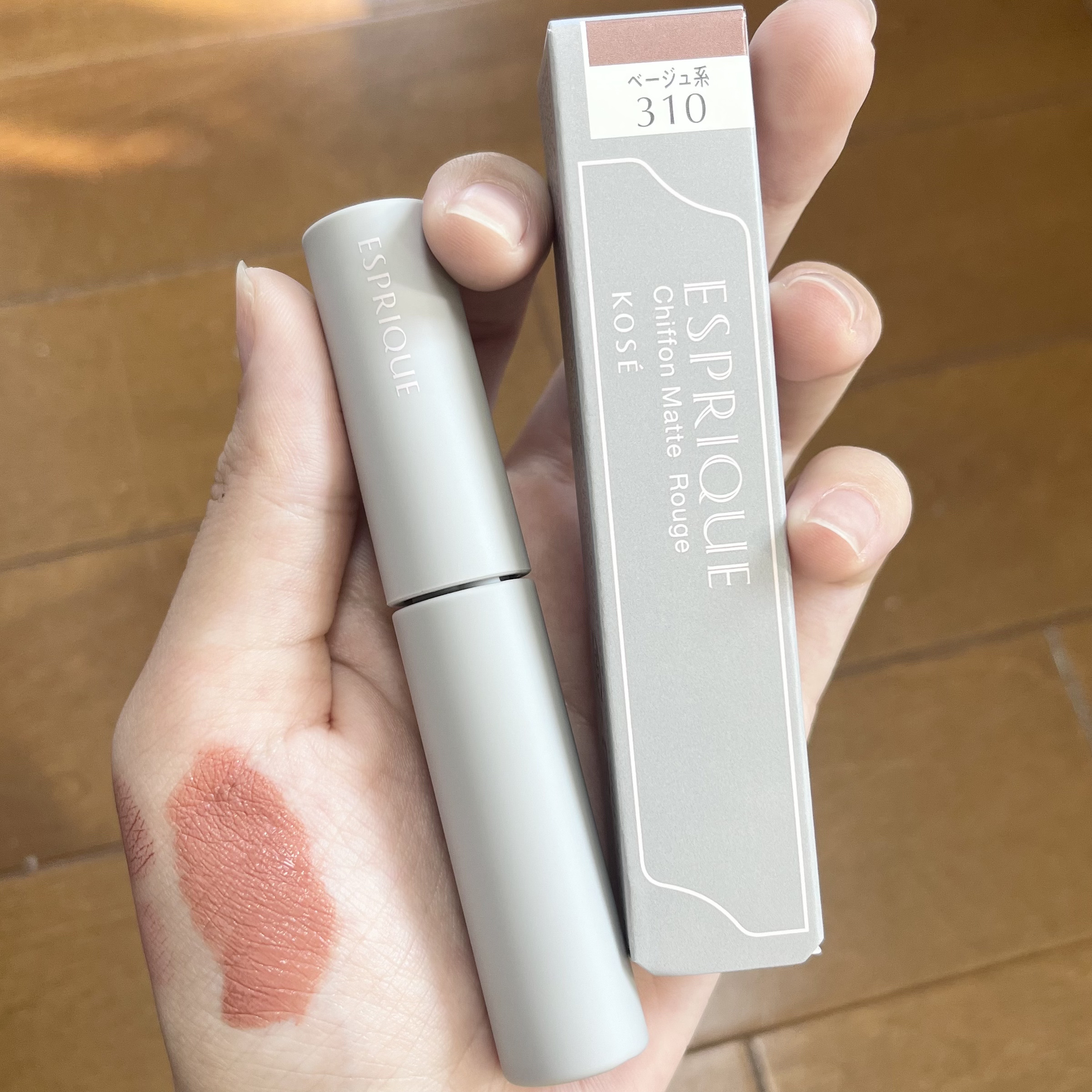 シフォンマット ルージュ/ESPRIQUE/口紅を使ったクチコミ（1枚目）