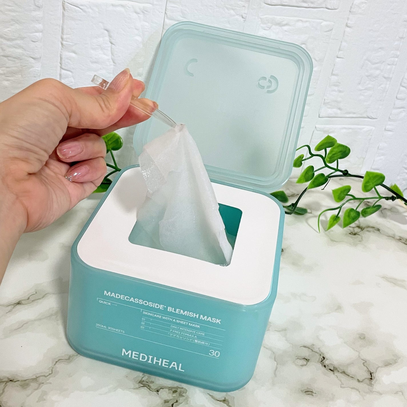 マデカッソシド ブレミッシュマスク/MEDIHEAL/シートマスク・パックを使ったクチコミ(3枚目)