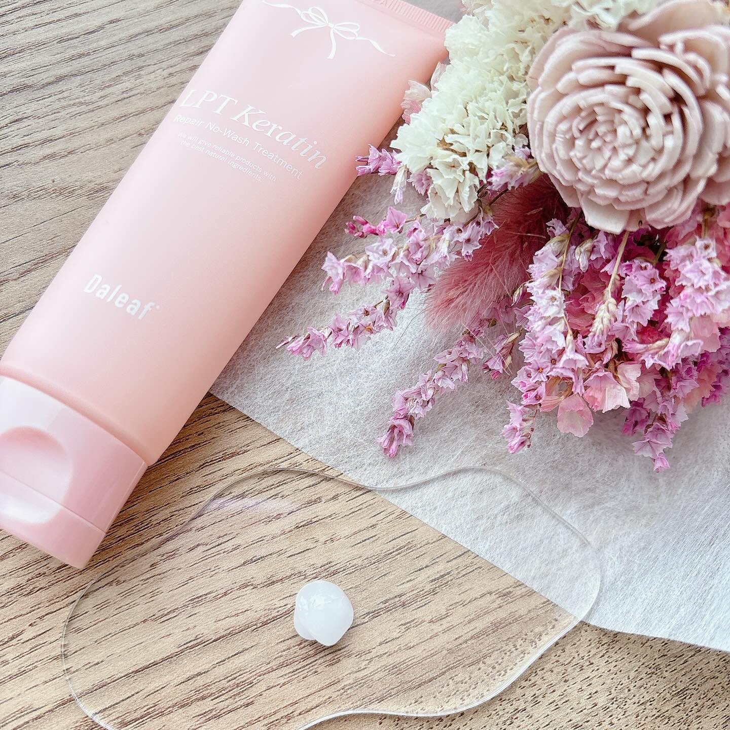 LPTケラチンリペア ノーウォッシュトリートメント/Daleaf/アウトバストリートメントを使ったクチコミ（2枚目）