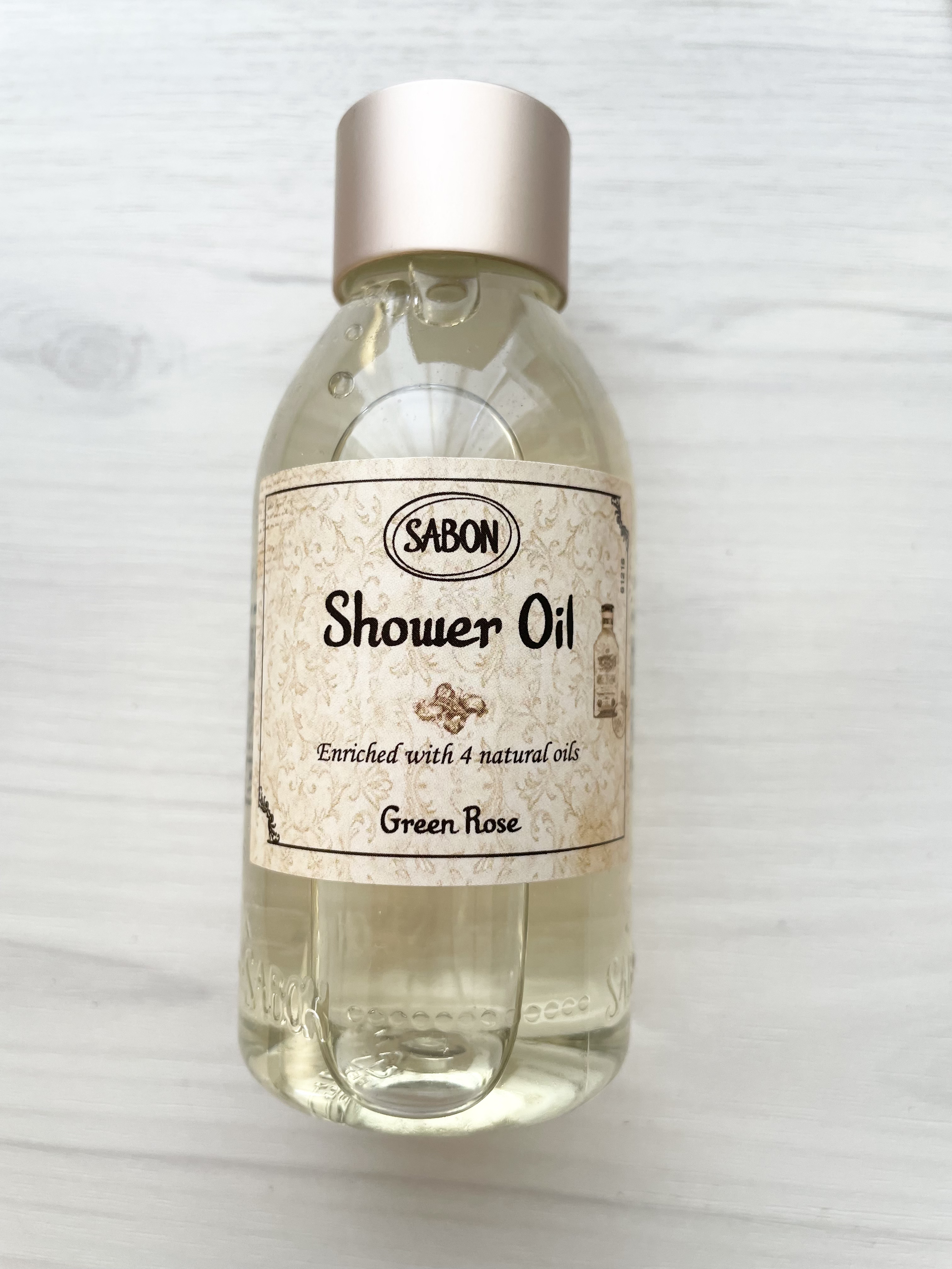  シャワーオイル グリーン・ローズ /SABON/ボディソープを使ったクチコミ（1枚目）