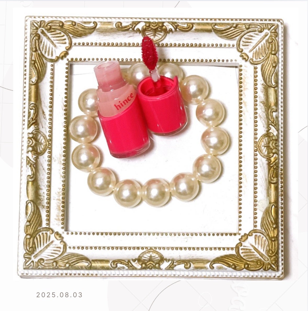 ロウグロウジェルティント/hince/リップティントを使ったクチコミ(2枚目)