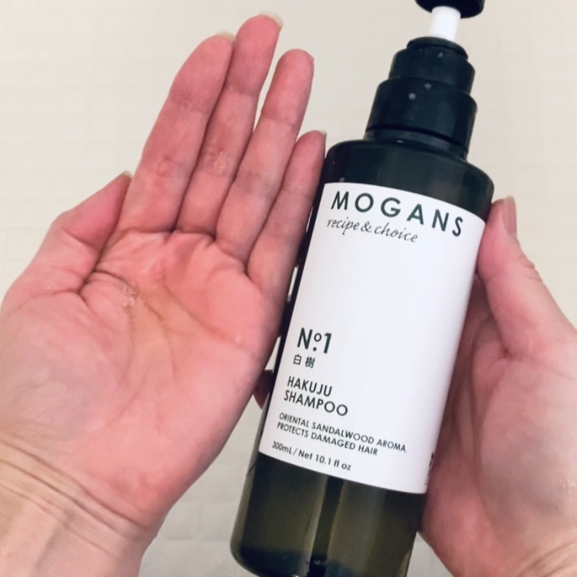 ノンシリコン アミノ酸 シャンプー/コンディショナー白樹（はくじゅ）/MOGANS/市販シャンプーを使ったクチコミ（2枚目）