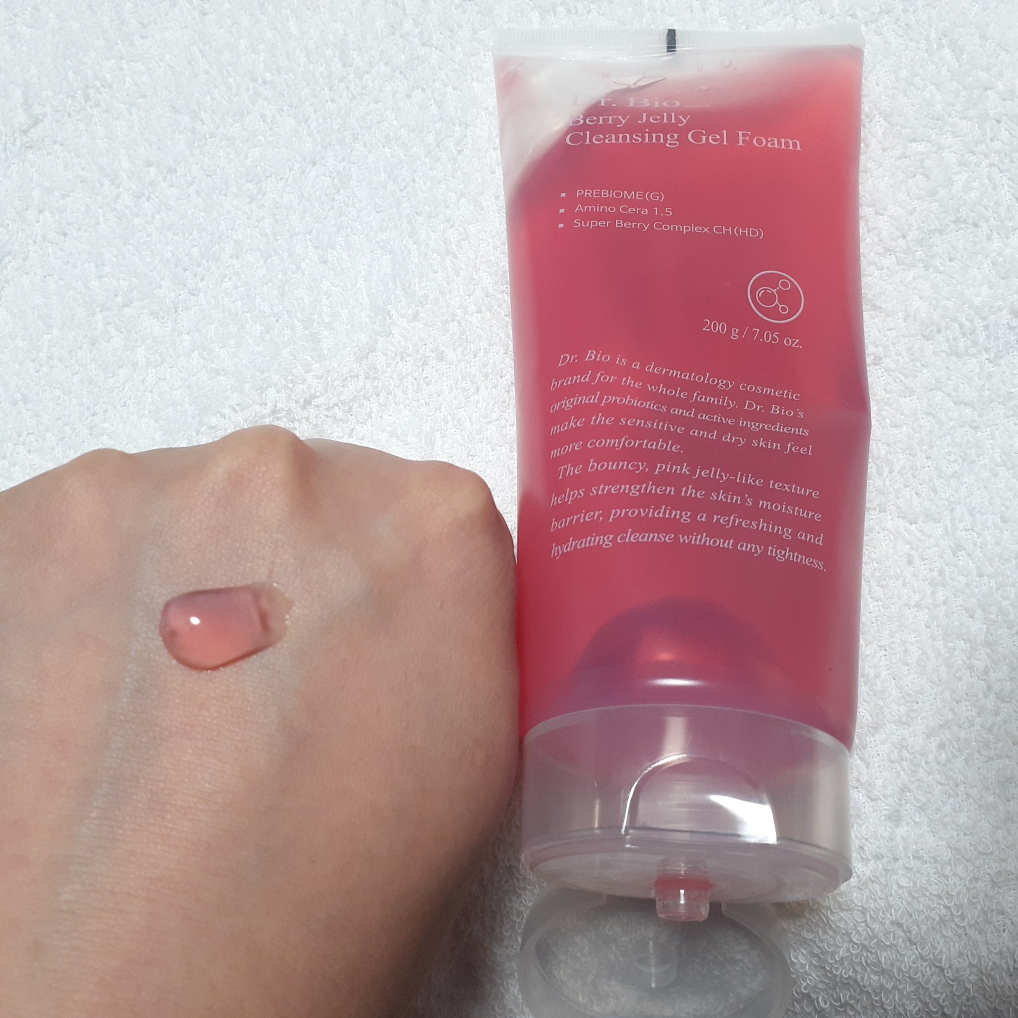 ベリーゼリークレンジングジェルフォーム/Dr.Bio/クレンジングジェルを使ったクチコミ（3枚目）