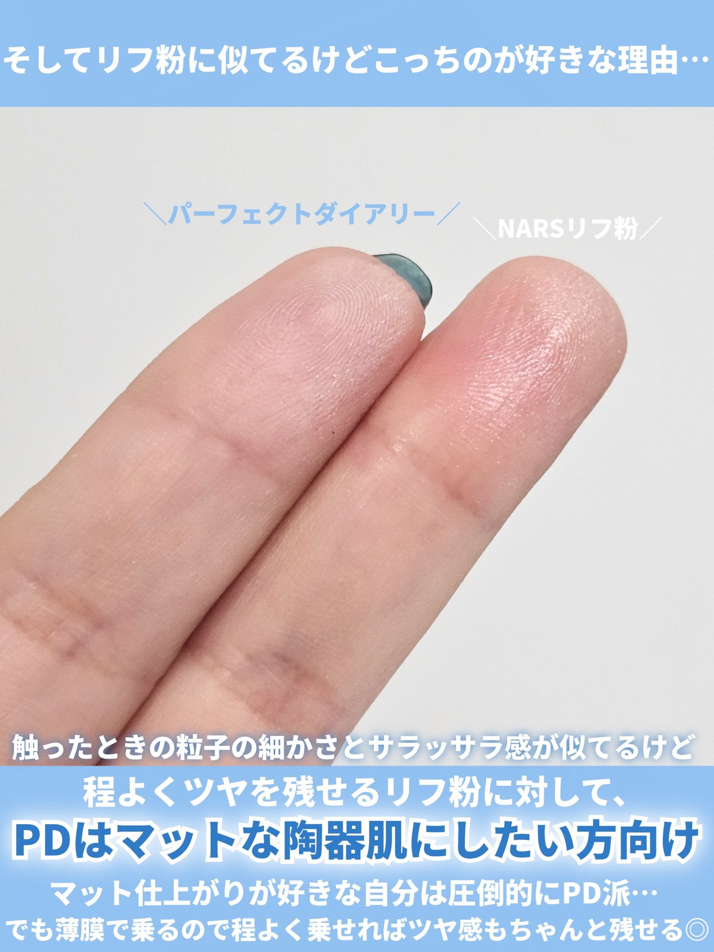 トランスルーシェント ブルーリング セッティング パウダー/PERFECT DIARY/プレストパウダーを使ったクチコミ(9枚目)