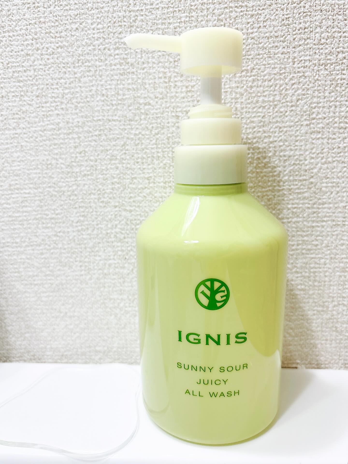 サニーサワー オールウォッシュ/IGNIS/ボディソープを使ったクチコミ（1枚目）