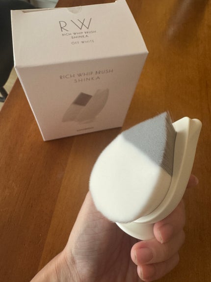 リッチホイップブラシSHINKA(シンカ) オフホワイト/SHOBIDO/その他スキンケアグッズの画像