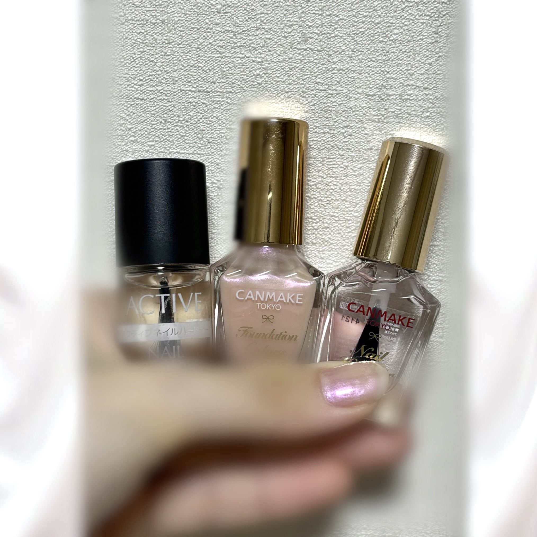 カラフルネイルズ ネイルハードナー/キャンメイク/ネイルトップコートを使ったクチコミ（1枚目）