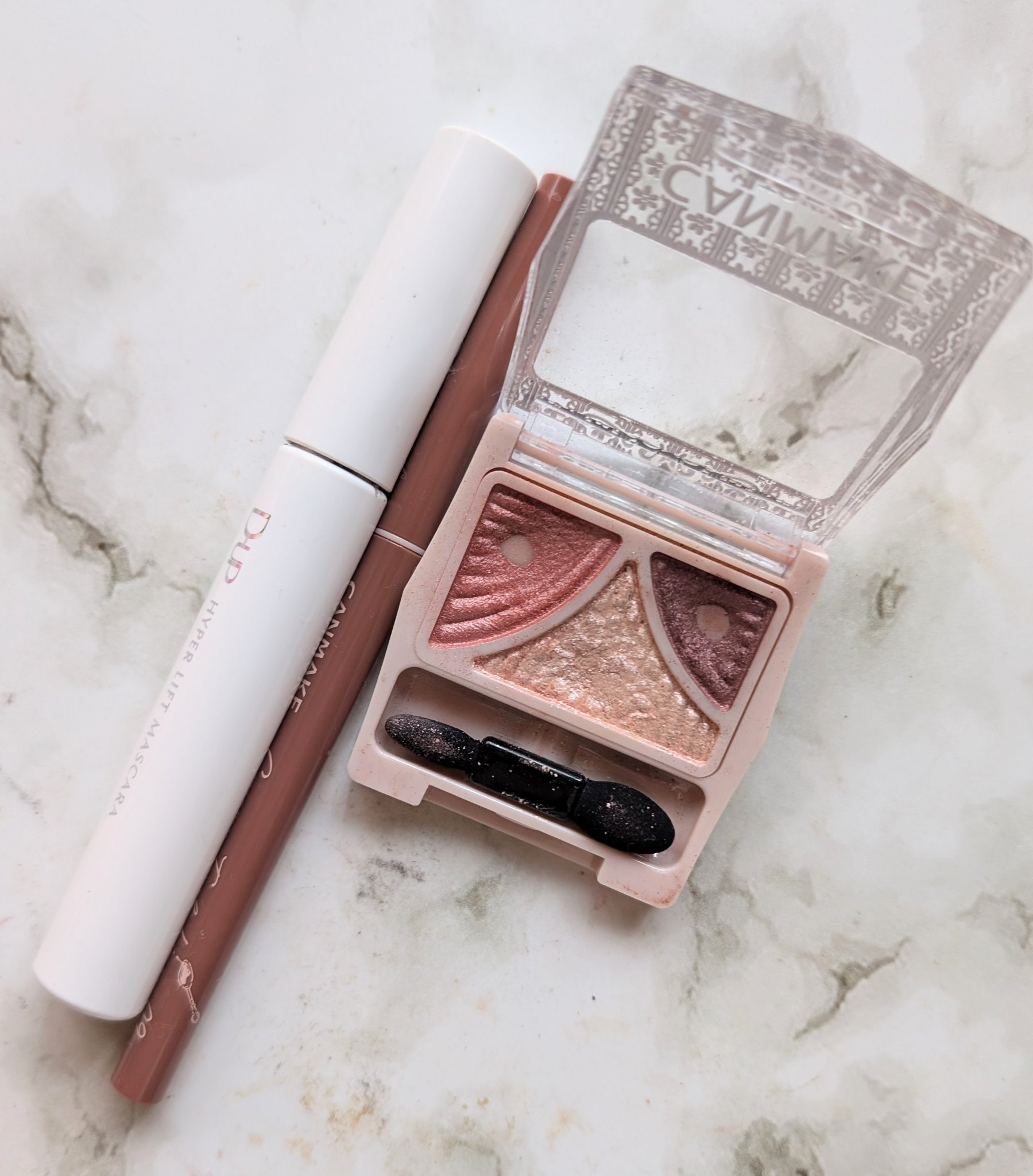 ジューシーピュアアイズ/キャンメイク/アイシャドウパレットを使ったクチコミ（1枚目）