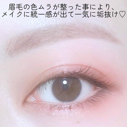 イージーブロウトーンチェンジャー/COSNORI/その他アイブロウを使ったクチコミ(4枚目)