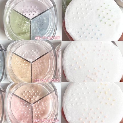 ステイフィクサーマルチカラーパウダー/wakemake/ルースパウダーを使ったクチコミ(7枚目)