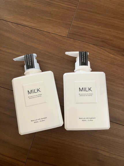 モイストヴェール シャンプー/トリートメント<無香料>/MILK./市販シャンプーを使ったクチコミ(1枚目)