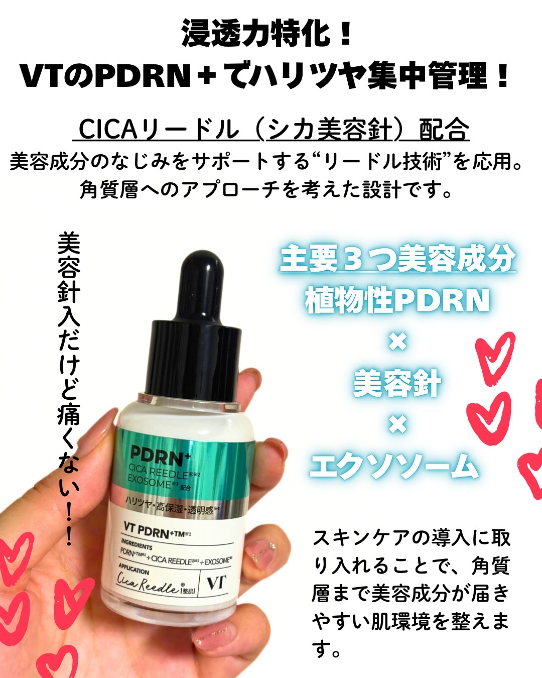 リードルS PDRN+ セラム/VT/美容液を使ったクチコミ（2枚目）