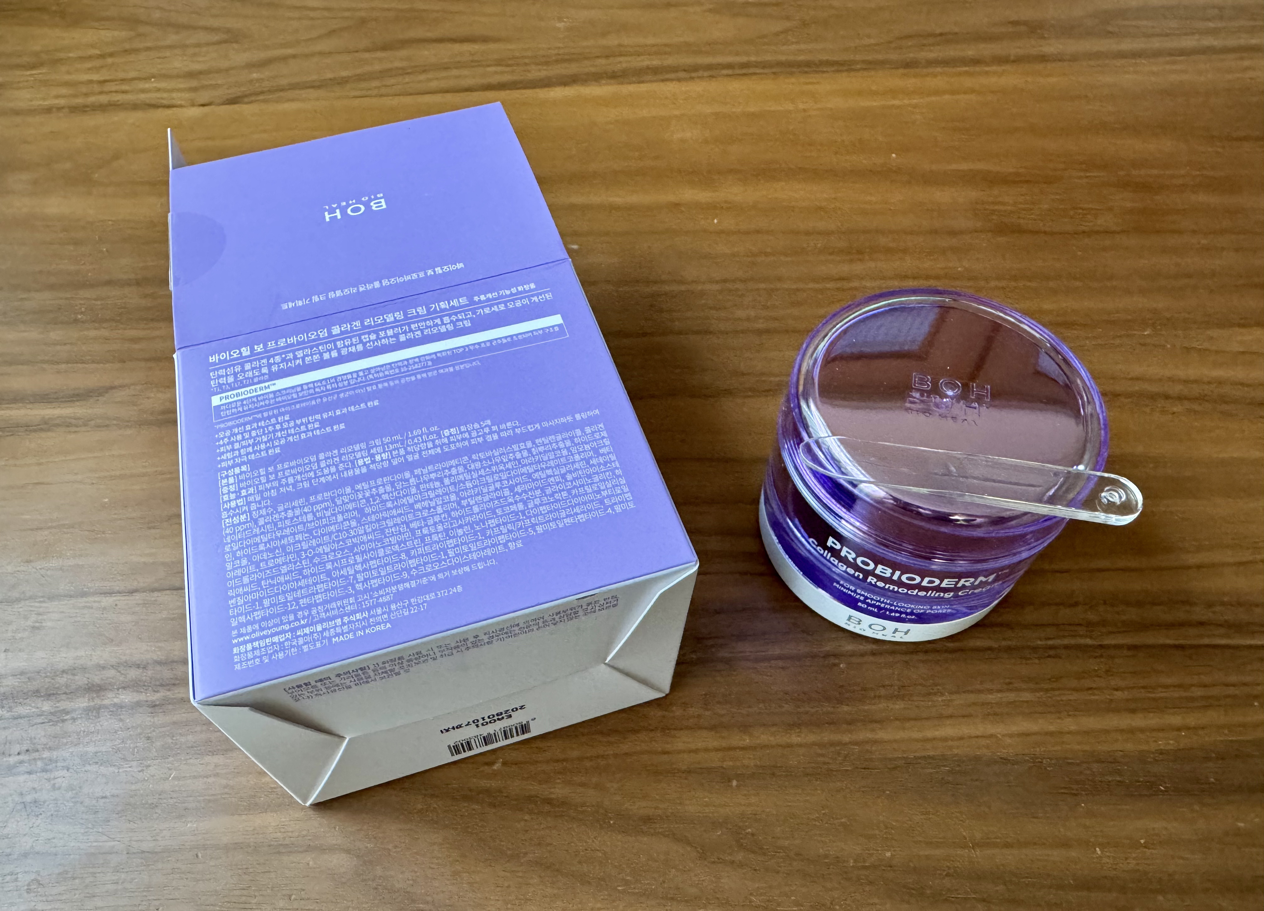 プロバイオダーム コラーゲン リモデリングクリーム/BIOHEAL BOH/フェイスクリームを使ったクチコミ（2枚目）