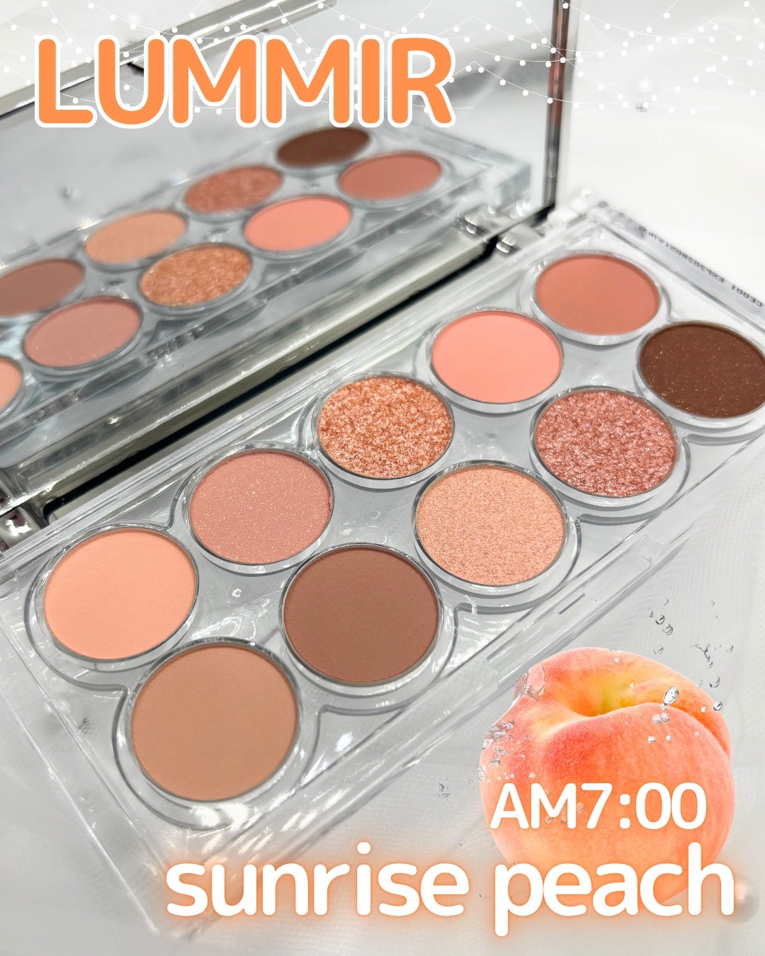 ライトオンアイズシャドウパレット/ルミル/アイシャドウパレットを使ったクチコミ(1枚目)