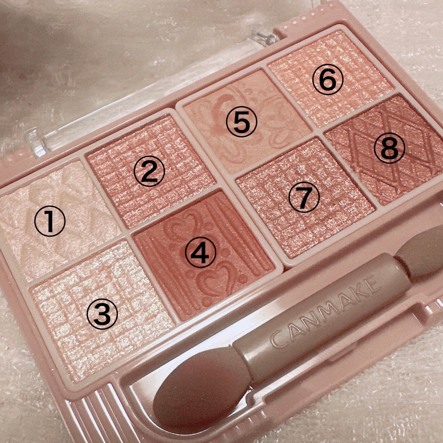 プティパレットアイズ/キャンメイク/パウダーアイシャドウを使ったクチコミ(2枚目)