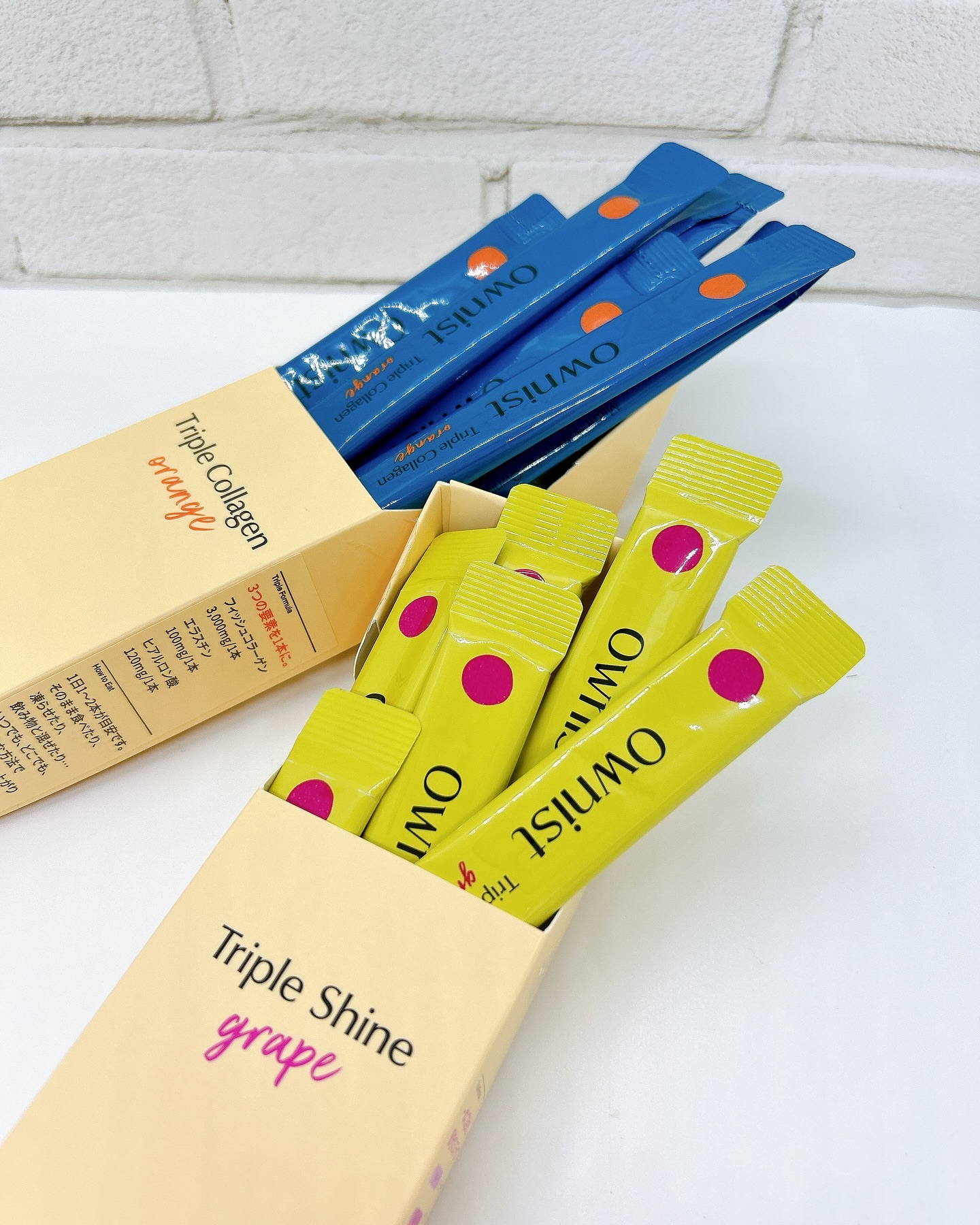 トリプルコラーゲン オレンジ/Ownist/美容サプリメントを使ったクチコミ（2枚目）