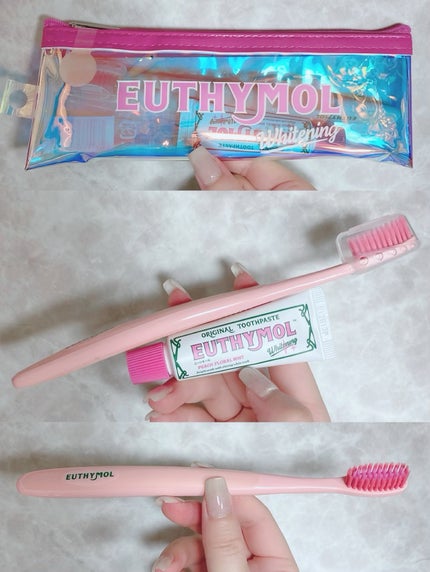 ホワイトニング美白歯磨き粉トラベルセット/EUTHYMOL/その他キットセットを使ったクチコミ(6枚目)