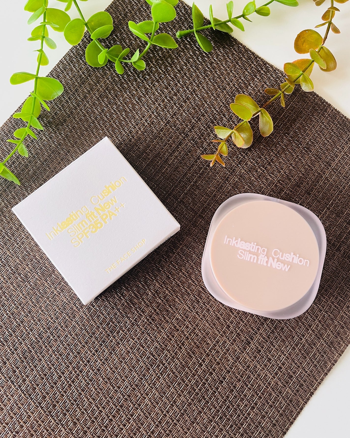 インクラスティングクッションファンデーション/THE FACE SHOP/クッションファンデーションを使ったクチコミ(7枚目)