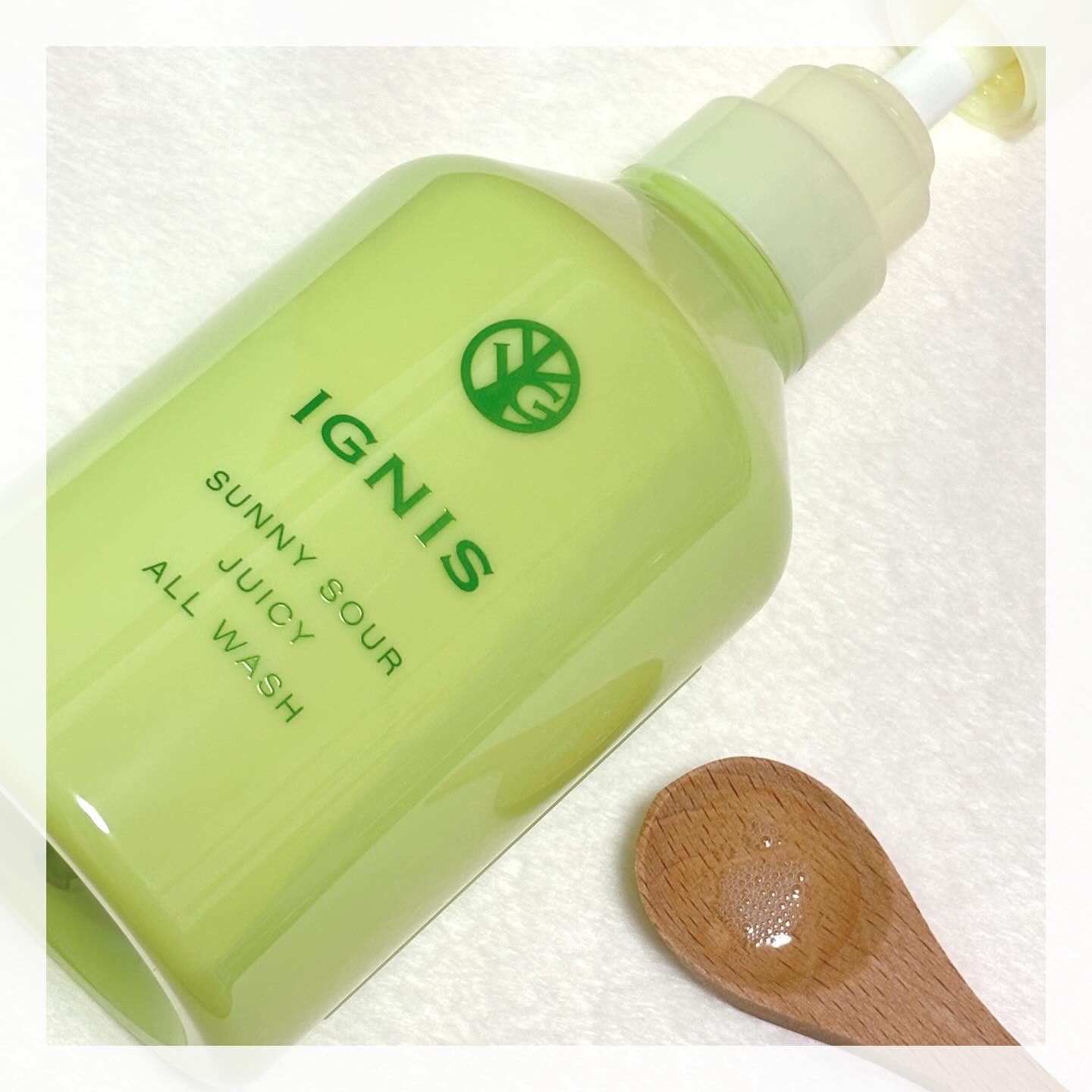 サニーサワー ジューシー オールウォッシュ/IGNIS/ボディソープを使ったクチコミ（2枚目）