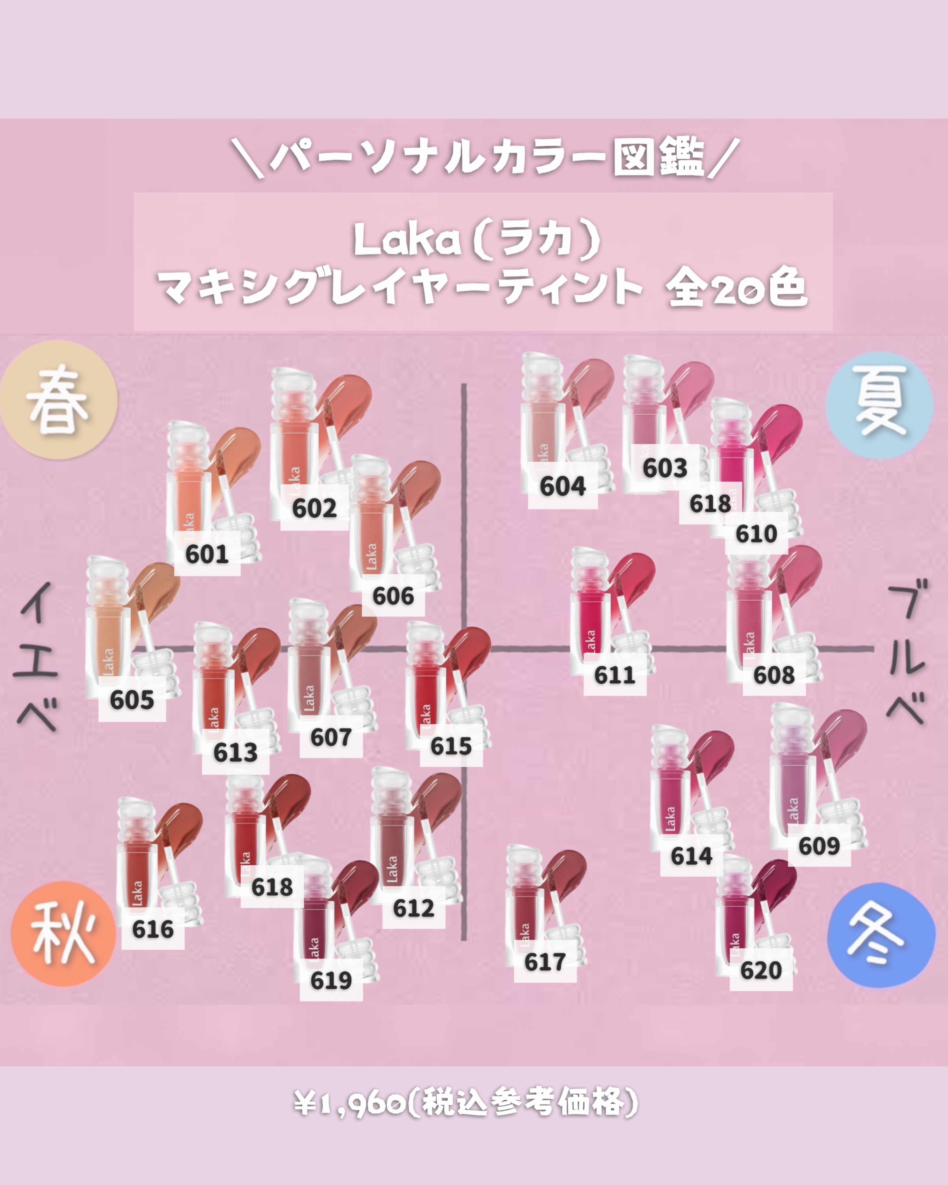 ラカ　マキシグレイヤーティント ＃612　コントゥア/Laka/リップティントを使ったクチコミ（2枚目）