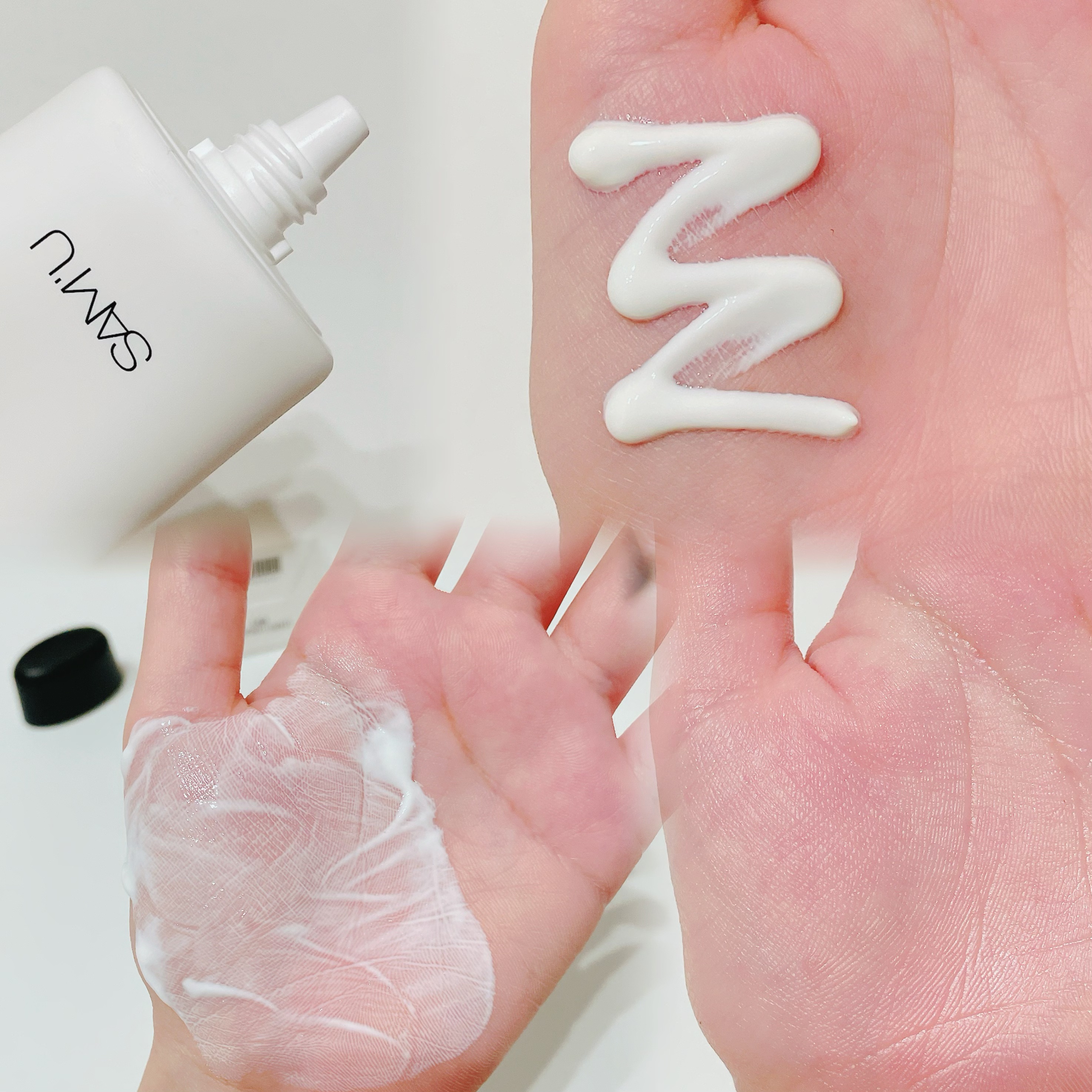 サミュ PHセンシティブサンクリーム/SAM'U/日焼け止めクリームを使ったクチコミ（3枚目）