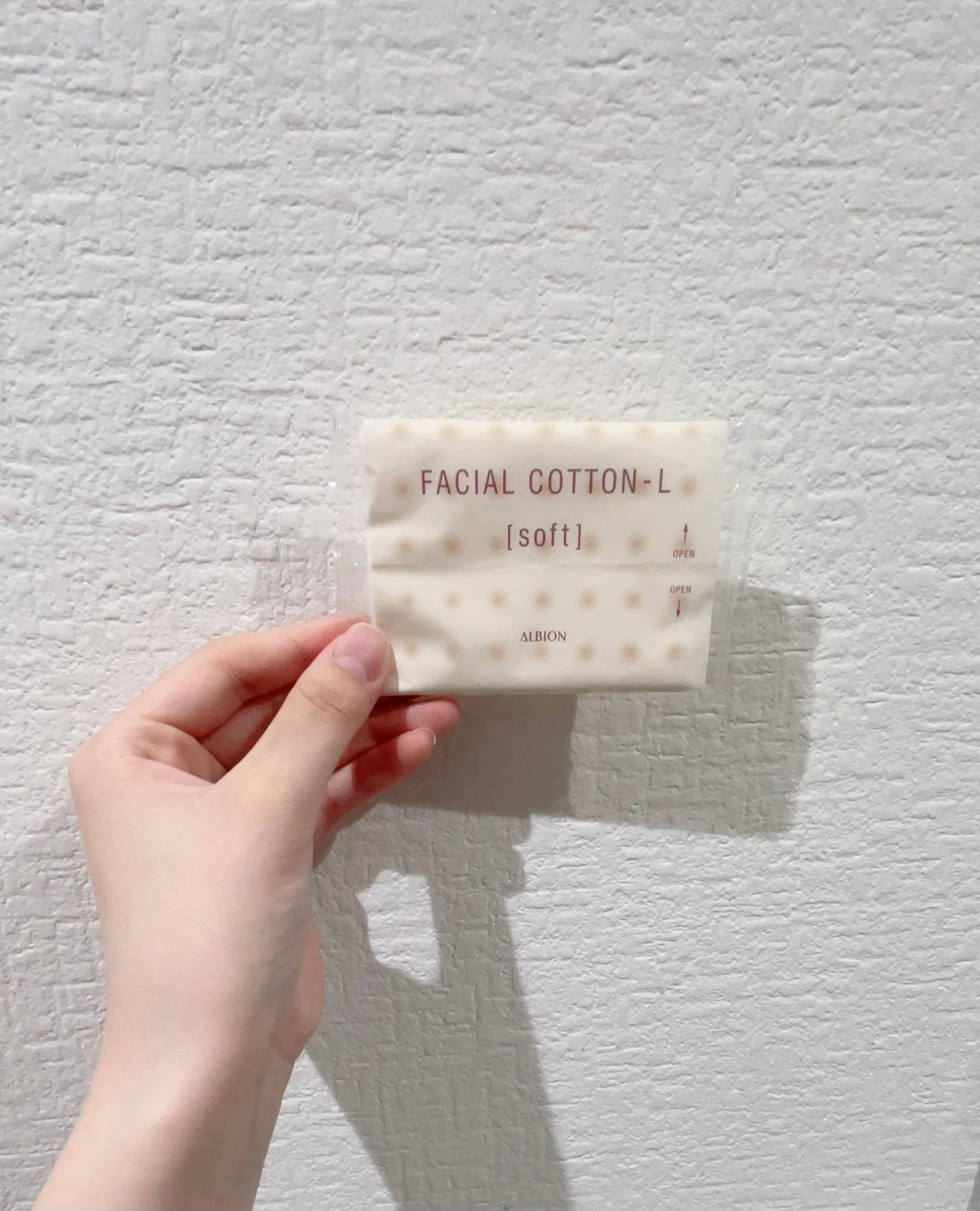 アルビオン フェイシャルコットンL(ソフト)/ALBION/コットンを使ったクチコミ(1枚目)