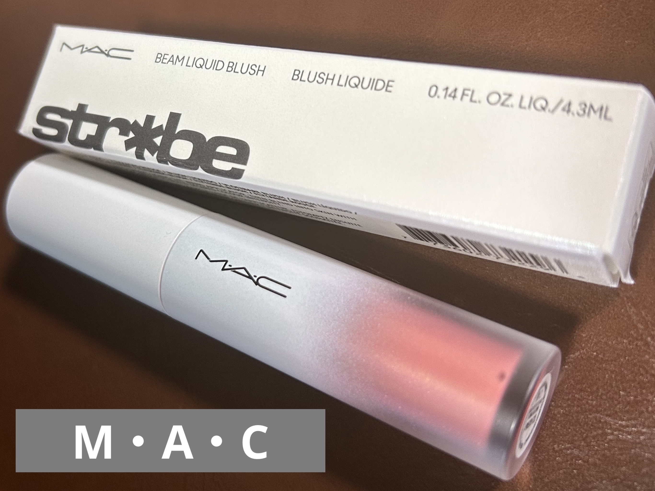 ストロボ ビーム リキッド ブラッシュ/M・A・C/リキッドチークを使ったクチコミ（1枚目）