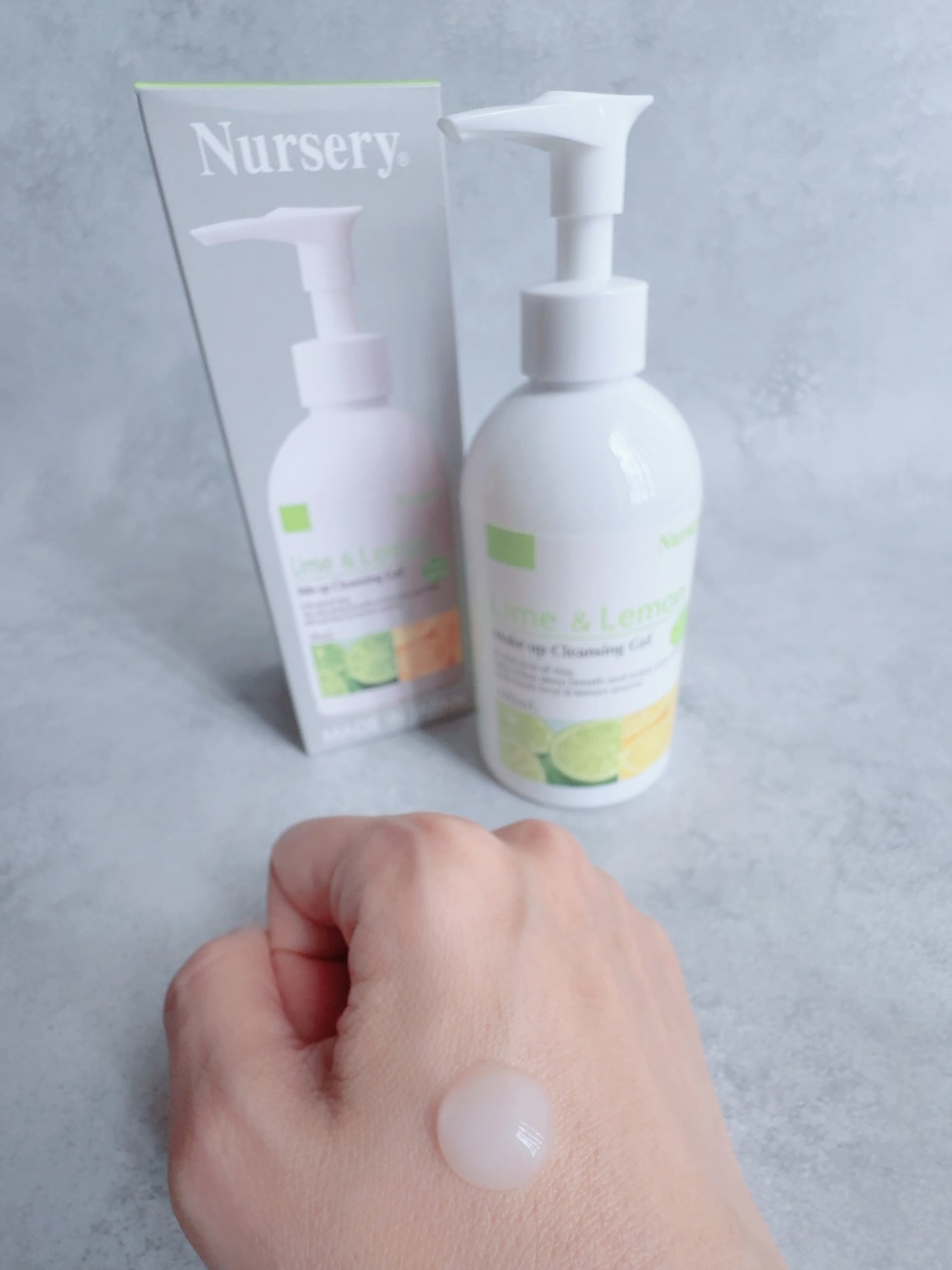 Wクレンジングジェルライム&レモン/Nursery(ナーセリー)/クレンジングジェルを使ったクチコミ(3枚目)