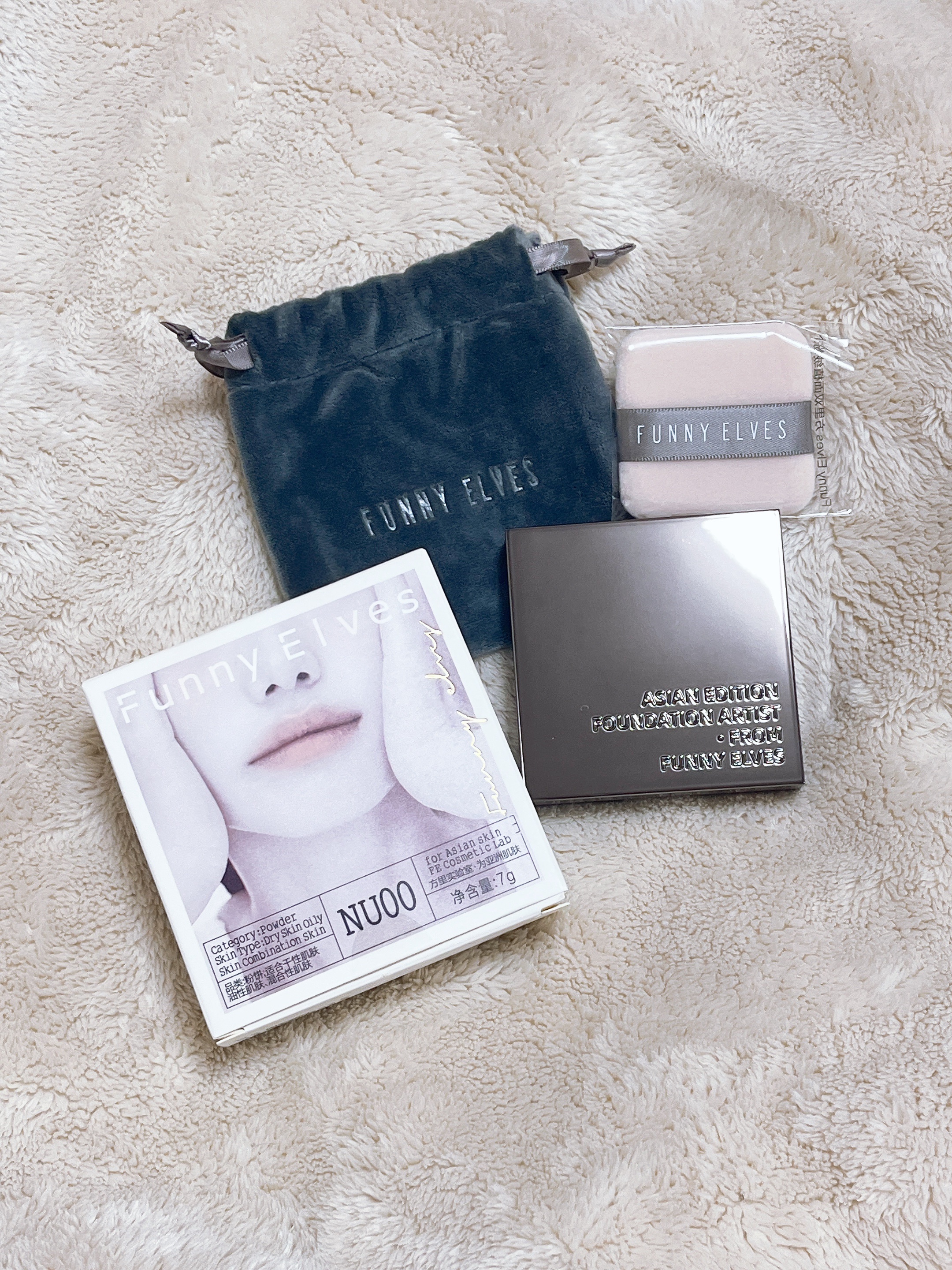 ソフトマットプレストパウダー/FUNNY ELVES方里/プレストパウダーを使ったクチコミ（1枚目）