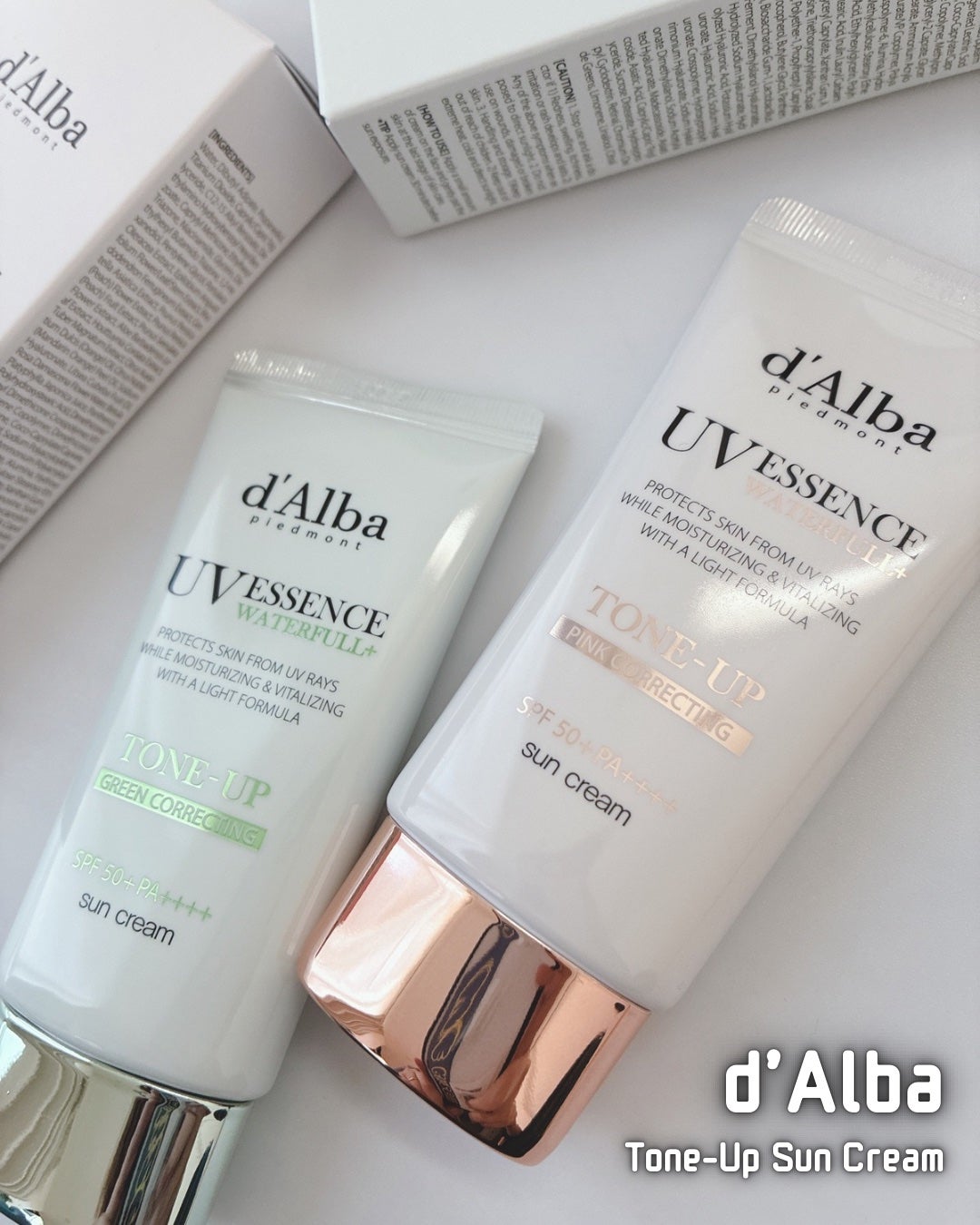 ウォータフルトーンアップサンクリーム/ダルバ/日焼け止めクリームを使ったクチコミ(1枚目)