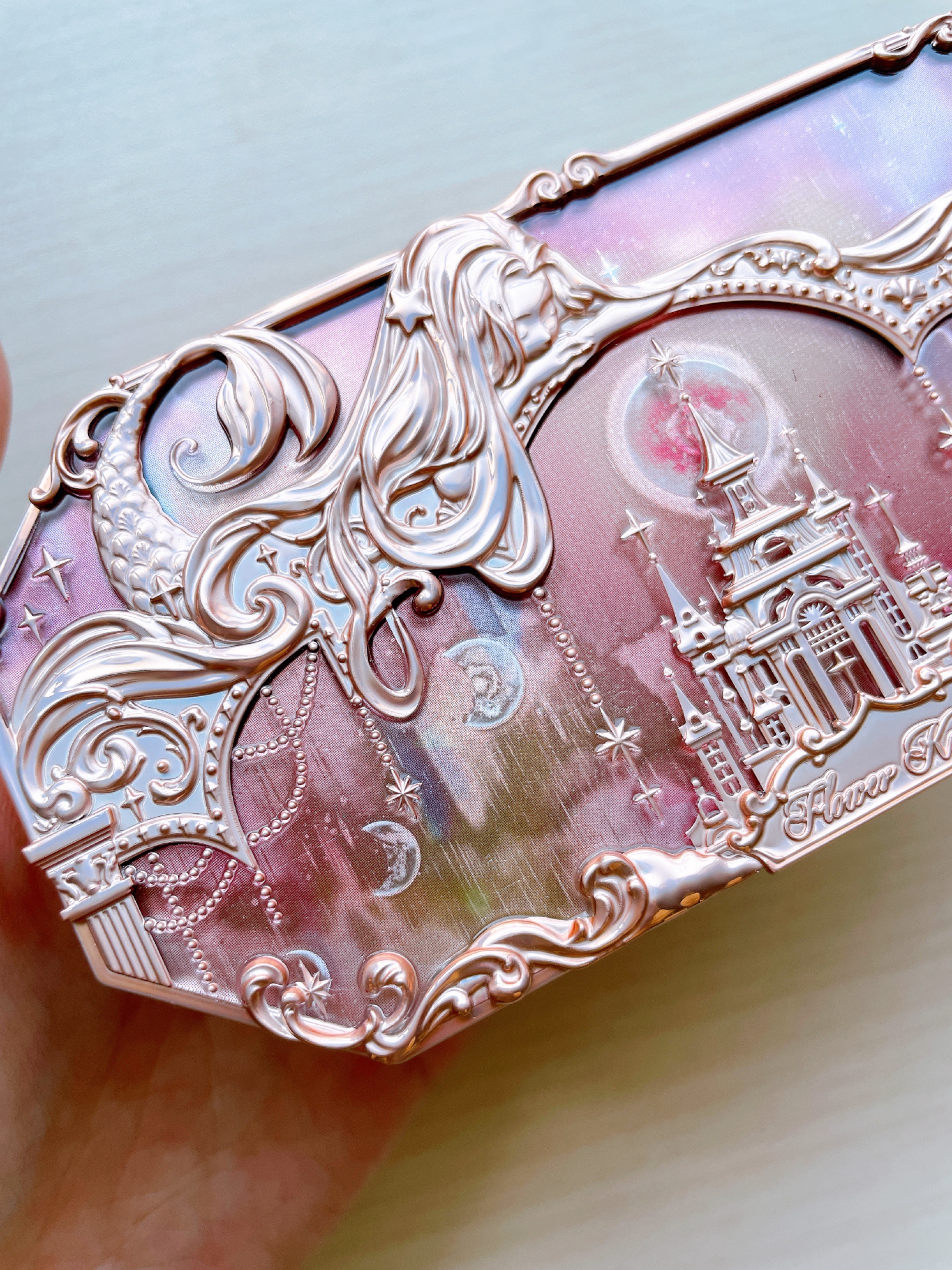 月光人魚シリーズ ジュエリーアイズ/FlowerKnows/アイシャドウパレットを使ったクチコミ（3枚目）