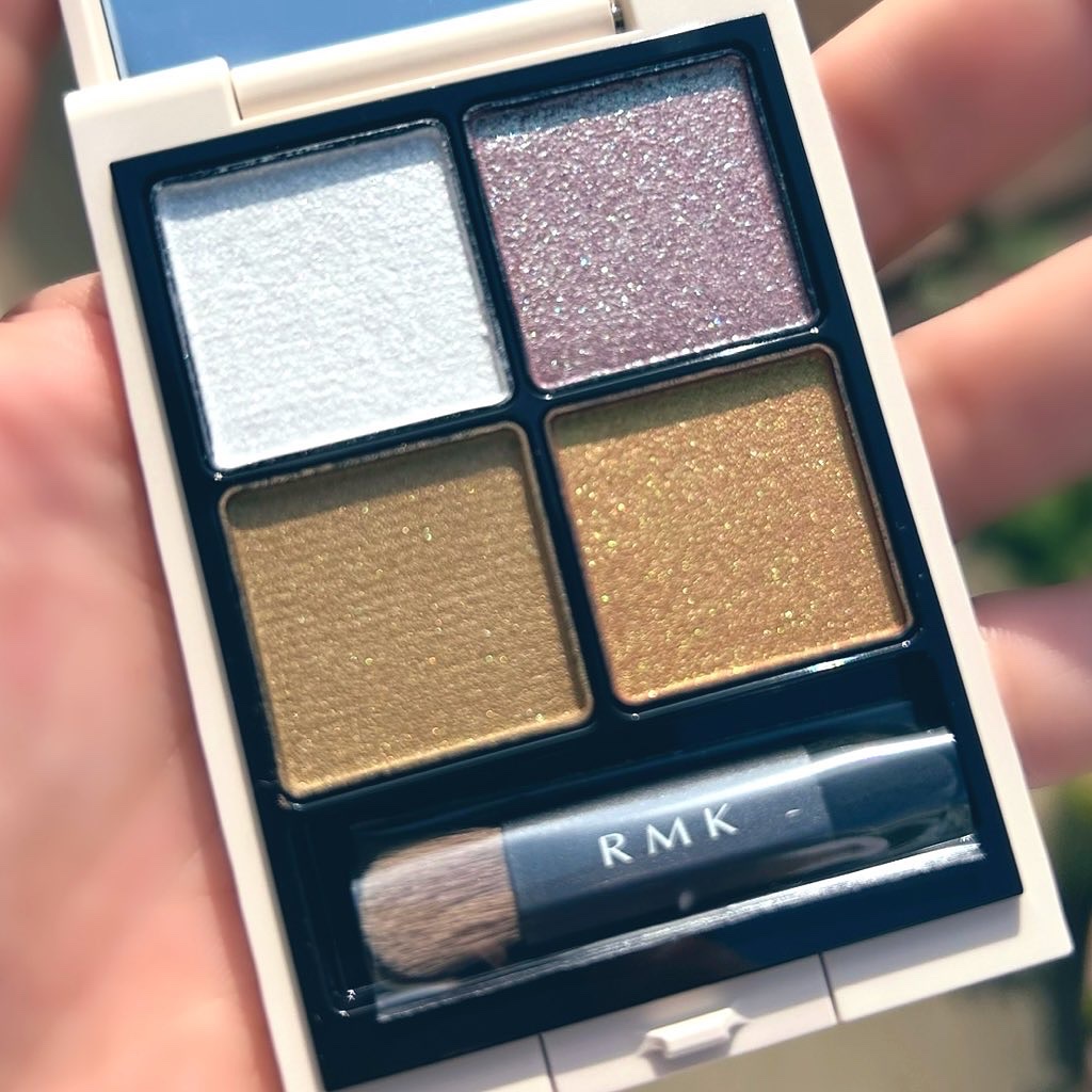 RMK シンクロマティック アイシャドウパレット/RMK/アイシャドウパレットを使ったクチコミ（1枚目）