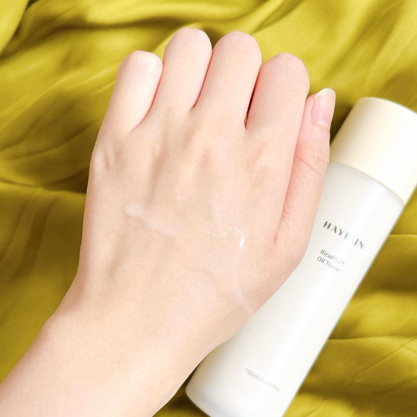 ライスピラーオイルトナー/HAYEJIN/化粧水を使ったクチコミ（3枚目）
