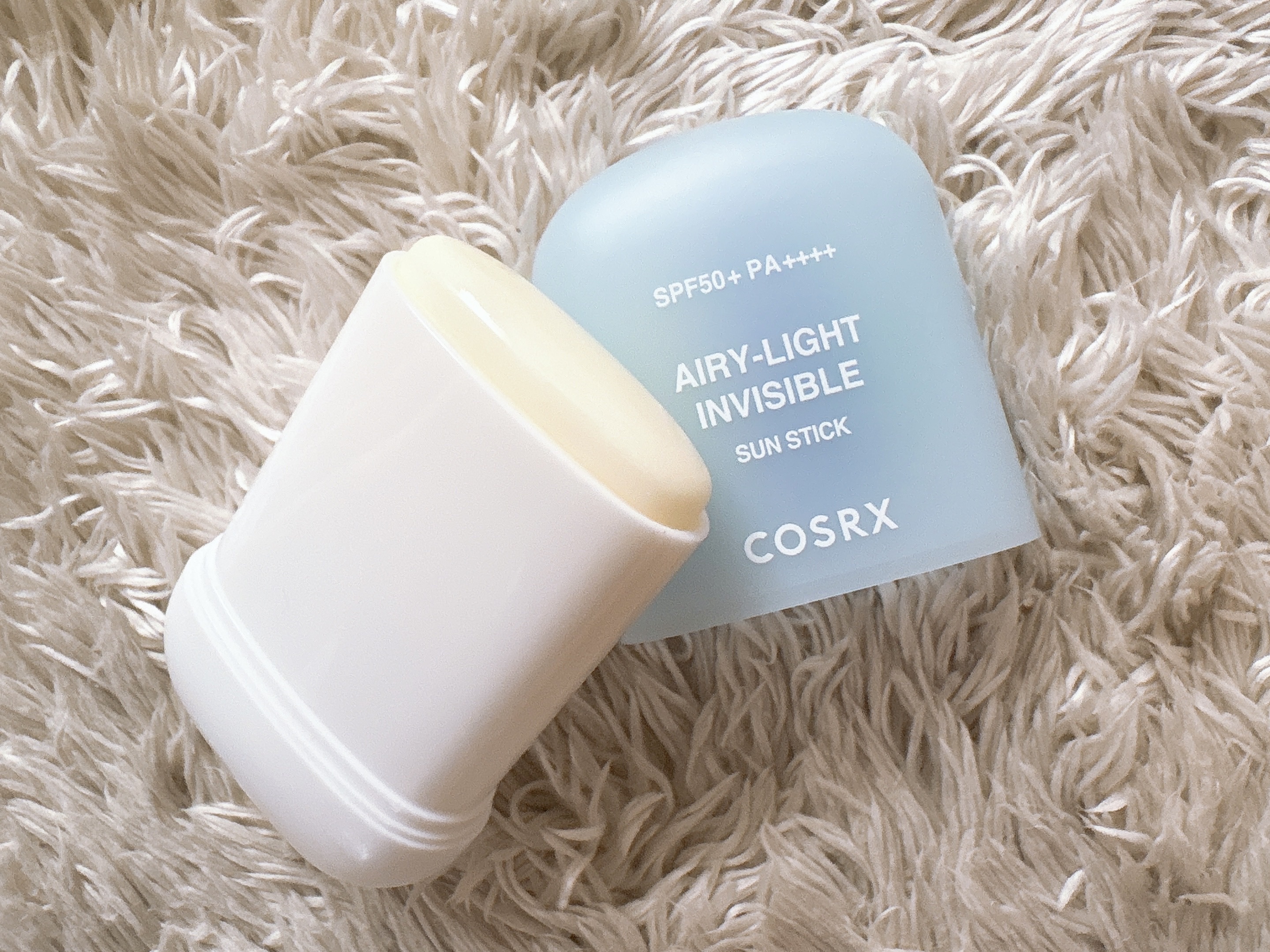 エアリーライト 透明UVスティック/COSRX/日焼け止めスティックを使ったクチコミ（3枚目）