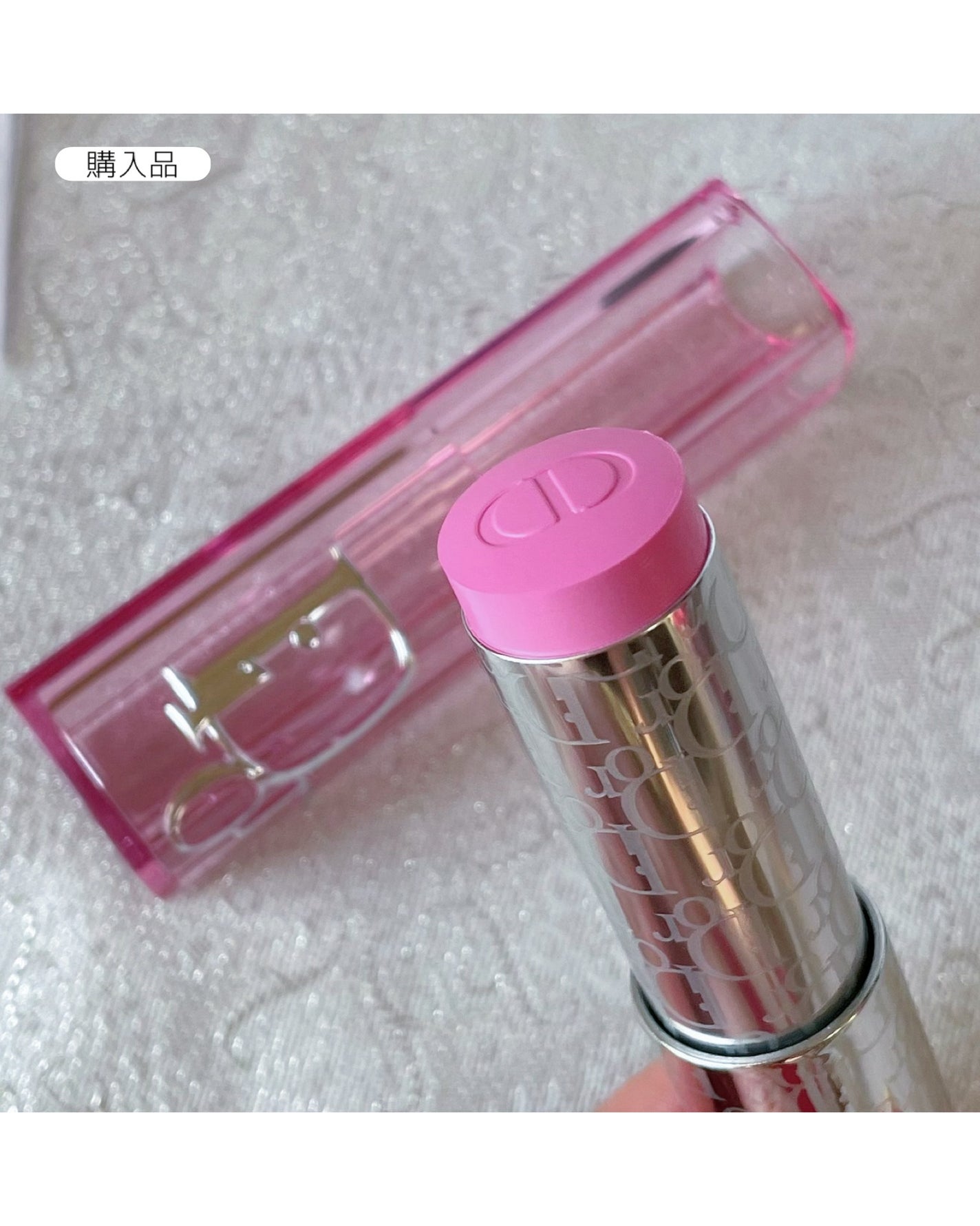 バックステージ ロージー グロウ スティック/Dior/チークを使ったクチコミ(5枚目)