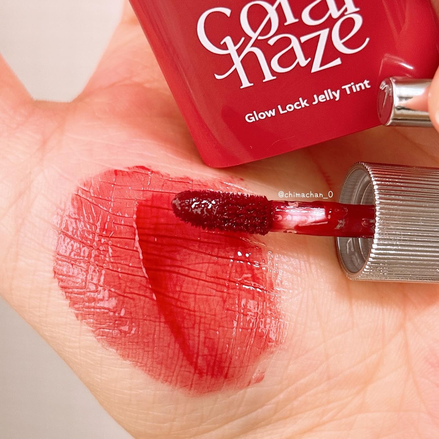 グロウロックゼリーティント/Coralhaze/リップティントを使ったクチコミ（2枚目）