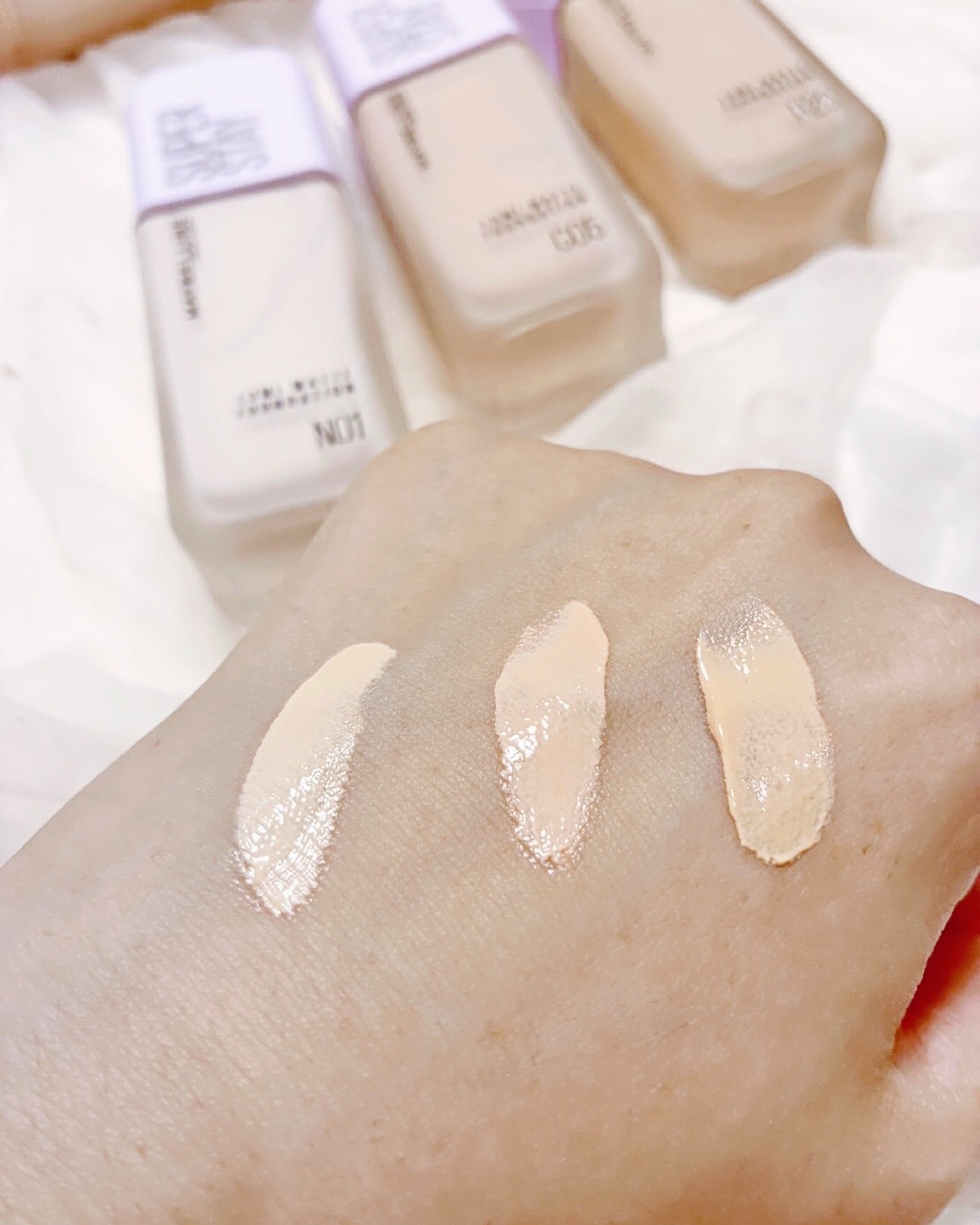 SPステイ ルミマット リキッド ファンデーション/MAYBELLINE NEW YORK/リキッドファンデーションを使ったクチコミ（2枚目）