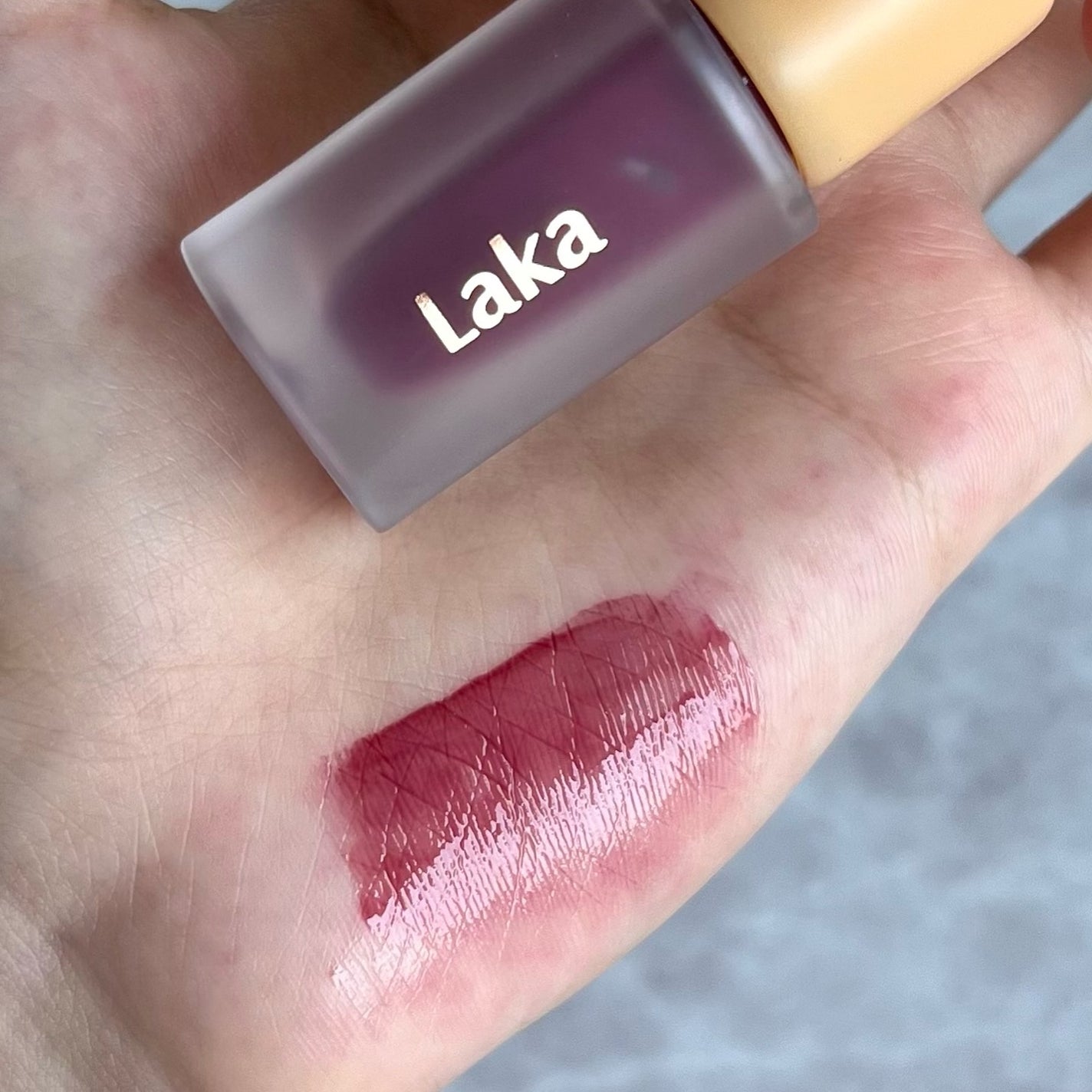 フルーティーグラムティント/Laka/リップティントを使ったクチコミ(1枚目)