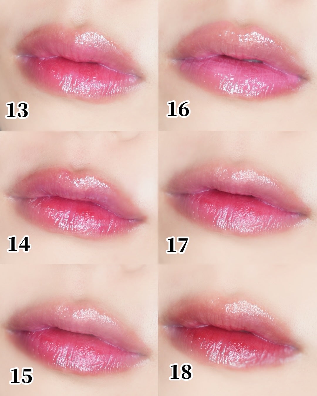 ひまちゃん /垢抜けの参考書 on LIPS 「【全色】〜デイジークミニティント一気見できます〜。.。:+*゚..」(6枚目)