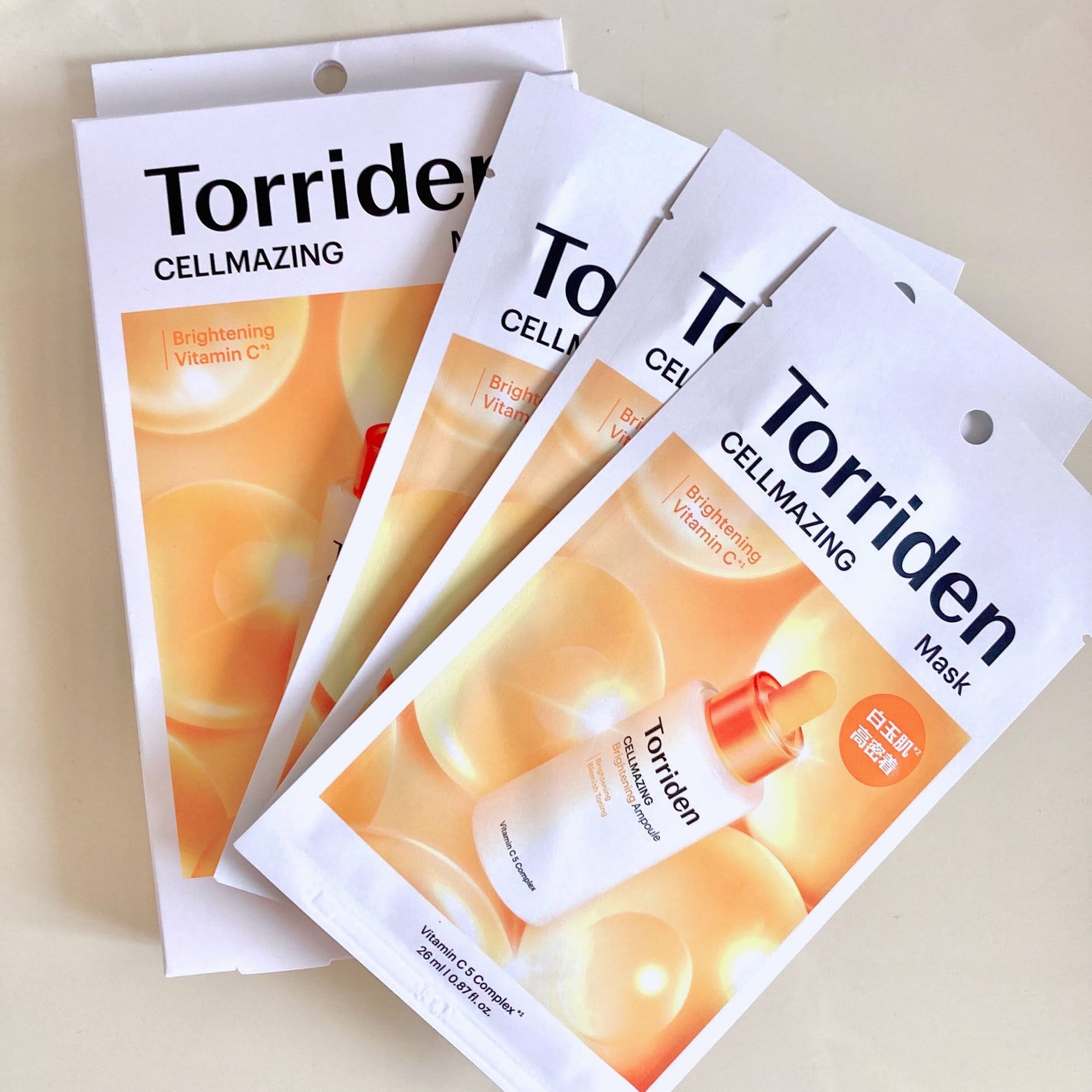 セルメイジング ビタC ブライトニングマスク/Torriden/シートマスク・パックを使ったクチコミ(1枚目)