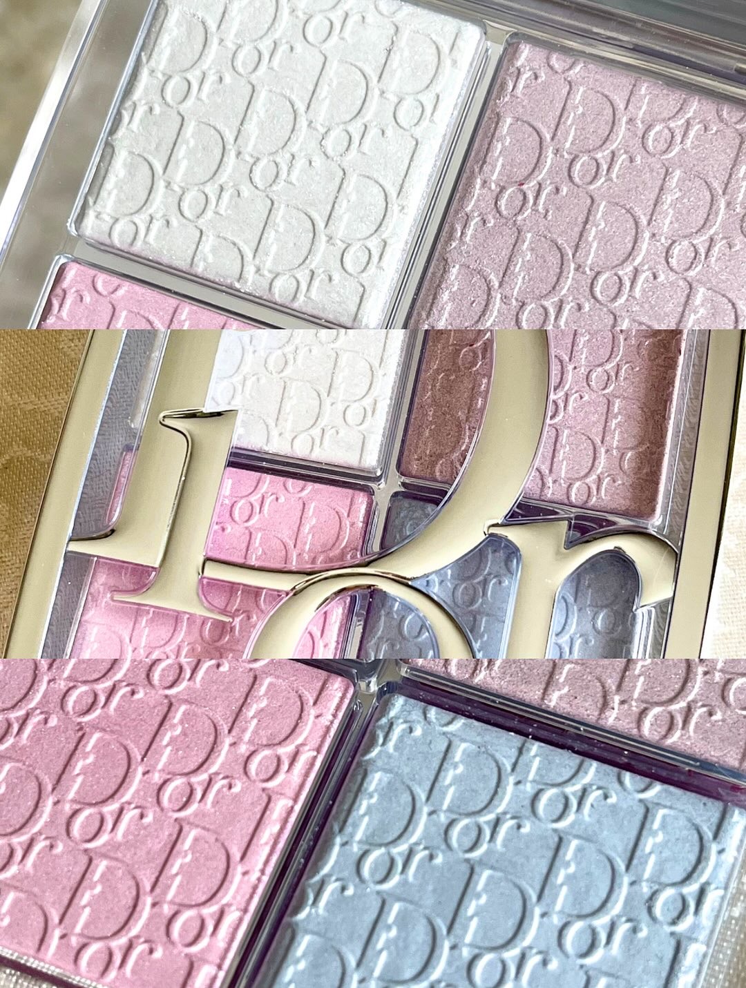 バックステージ グロウ マキシマイザー パレット/Dior/ハイライトを使ったクチコミ（2枚目）