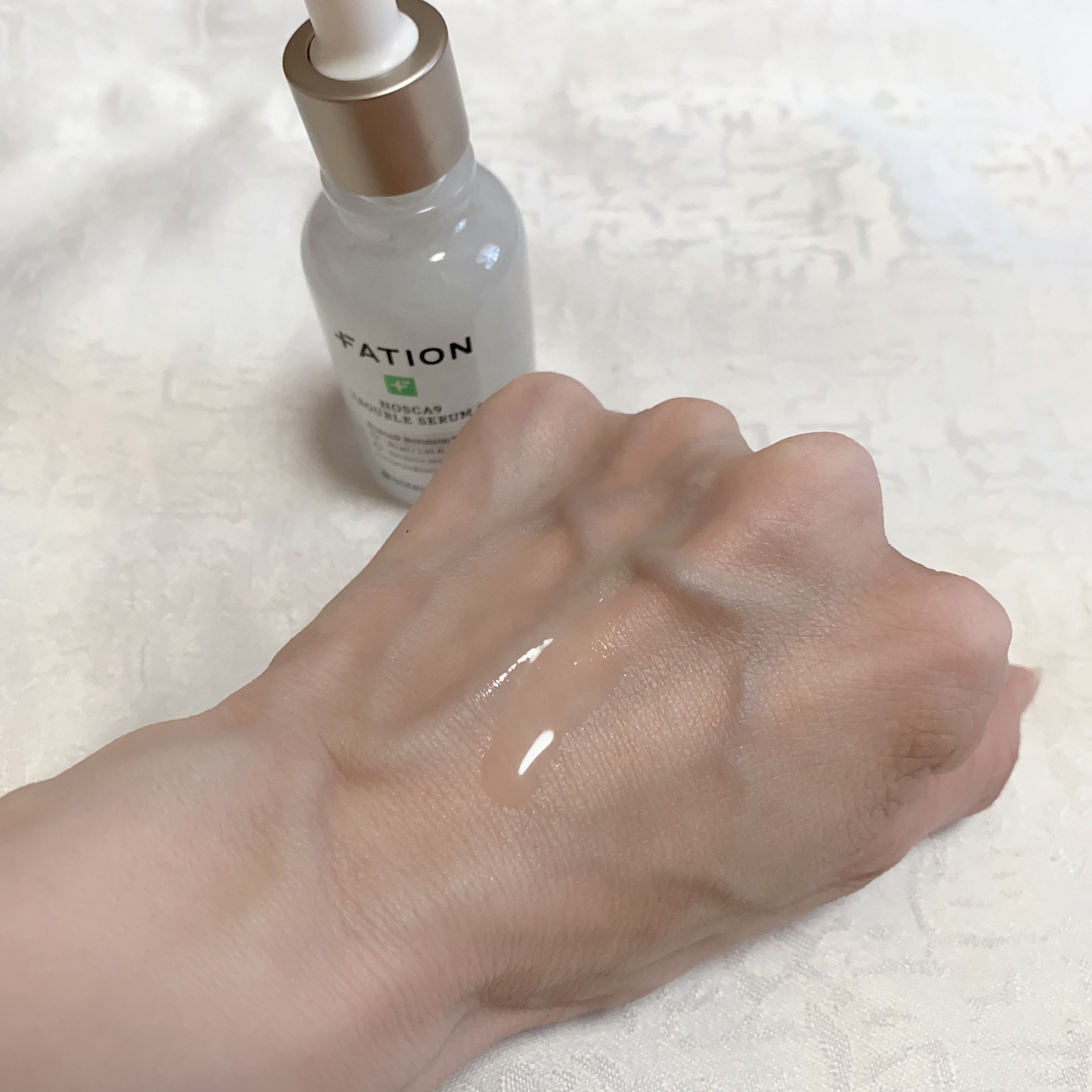 ノスカナイン T セラムマスク S/FATION/シートマスク・パックを使ったクチコミ（3枚目）