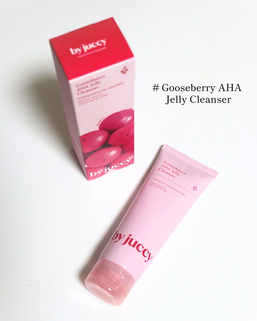Gooseberry AHA Jelly Cleanser/By Juccy/クレンジングジェルを使ったクチコミ（1枚目）