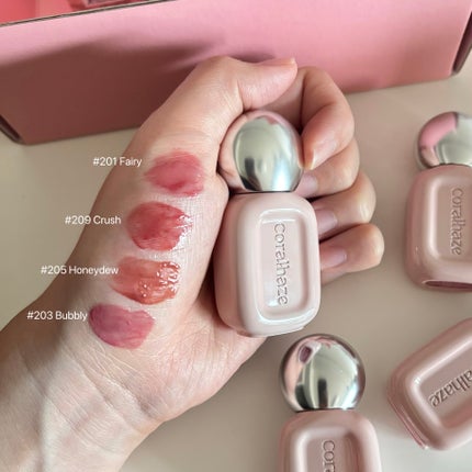 デュー ドロップ ティント/Coralhaze/リップティントを使ったクチコミ(1枚目)