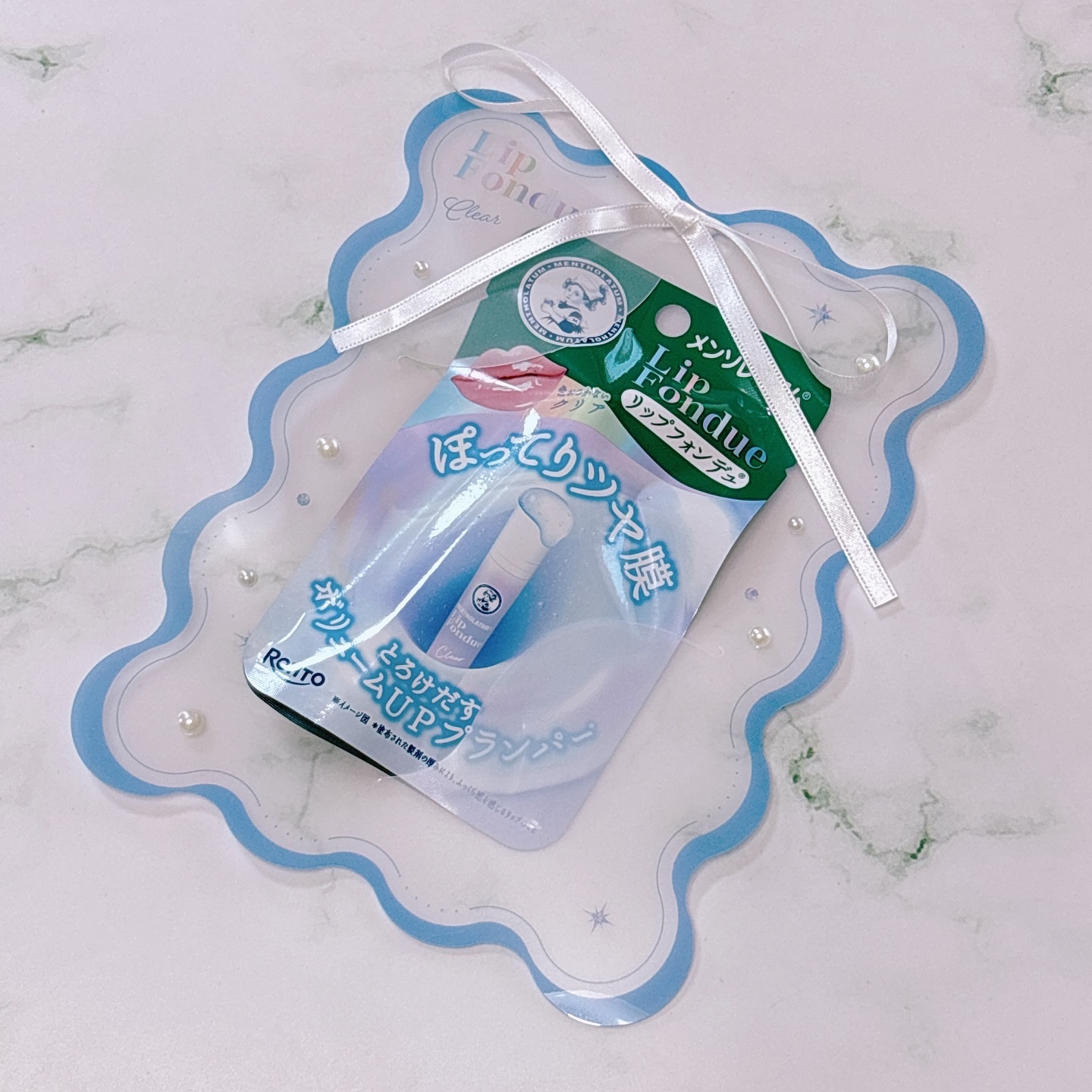 メンソレータム リップフォンデュ クリア/メンソレータム/リッププランパーを使ったクチコミ（3枚目）